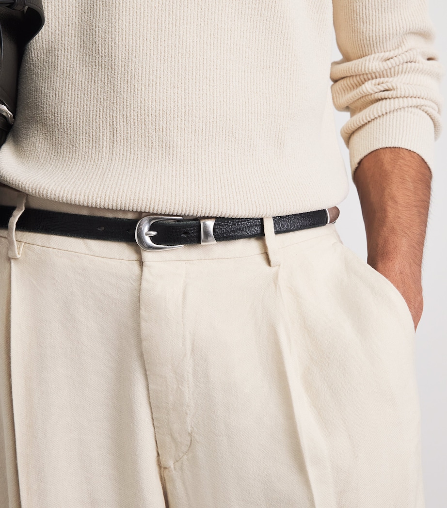 NN.07 Mens Kay Wide-Leg Trousers Ivory Image 3