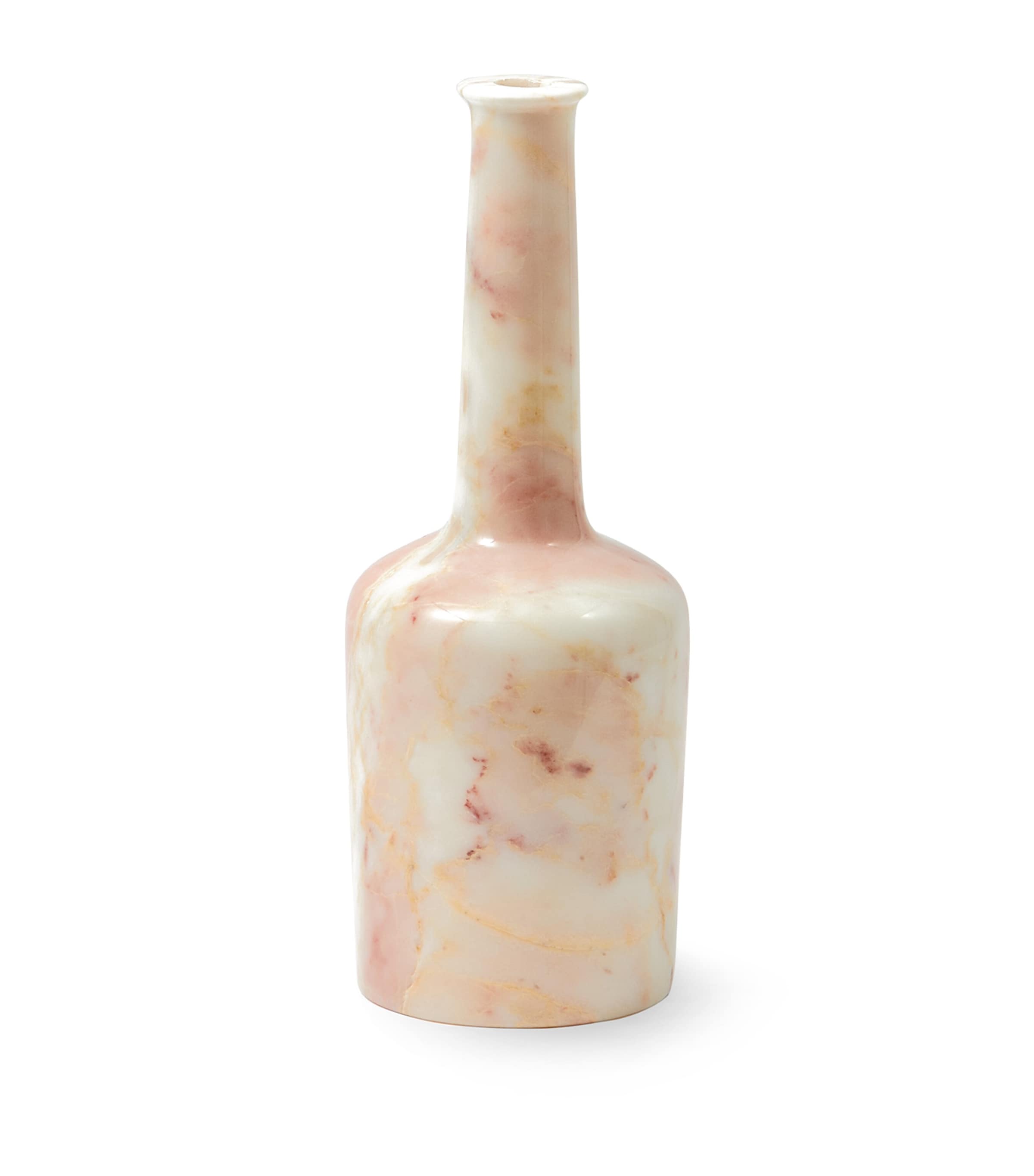 Polspotten Marble Heritage Candle Holder In Pink