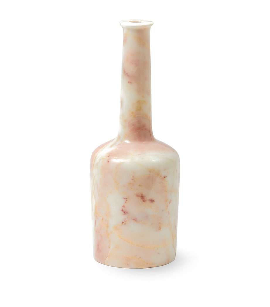 Marble Heritage Candle Holder PINK Image 1