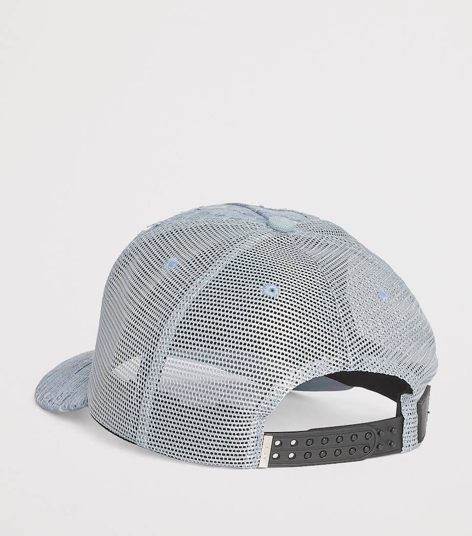 Bandana Repair Trucker Cap ASHLEY BLUE Image 3