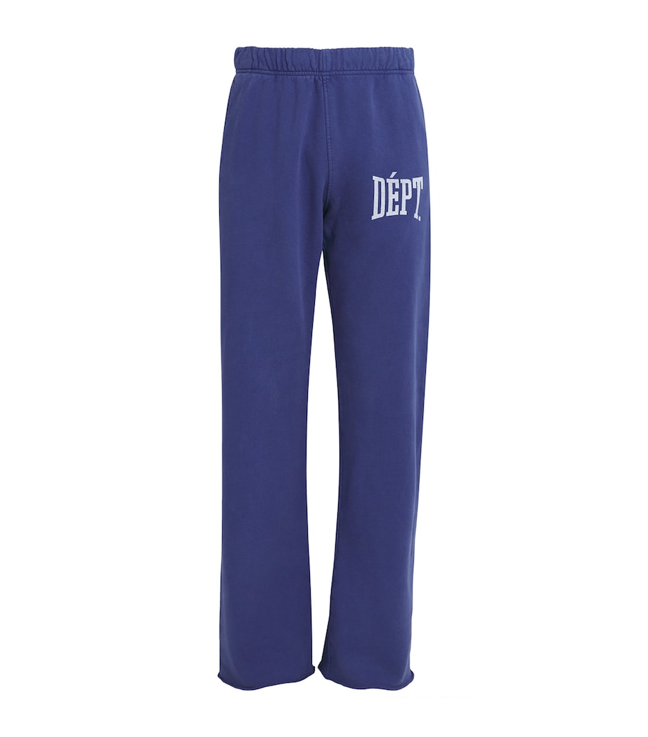 GALLERY DEPT. Mens Cotton Team Sweatpants Navy Image 1