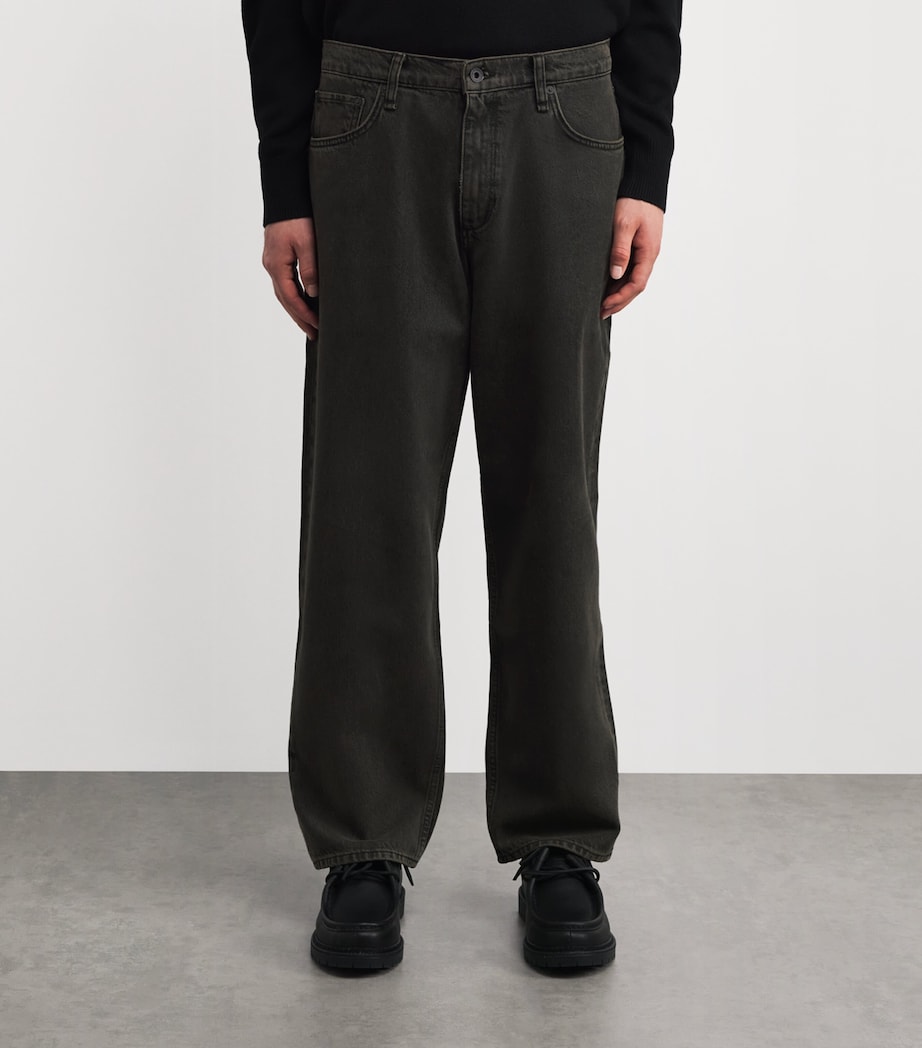 rbBAGGY Authentic Rigid Jeans BRNBK Image 3