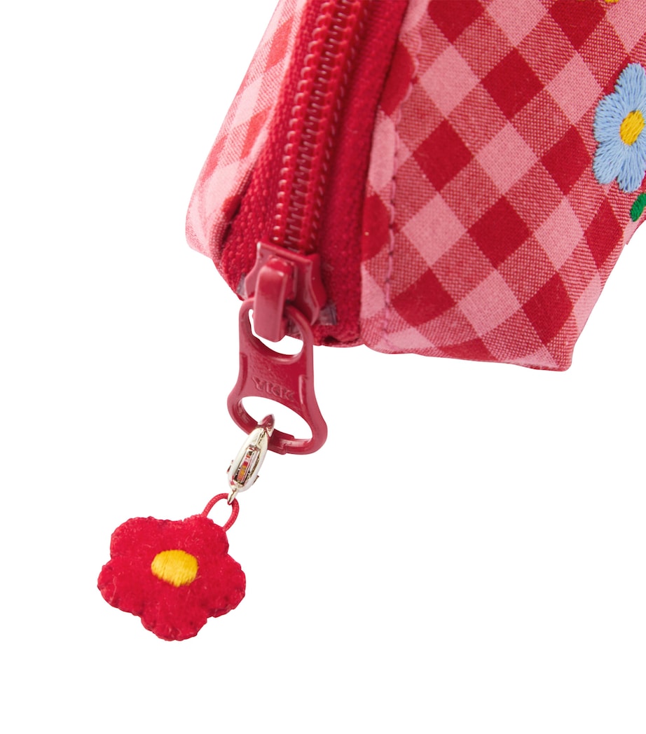Miki House Cotton Check Pencil Case Image 4