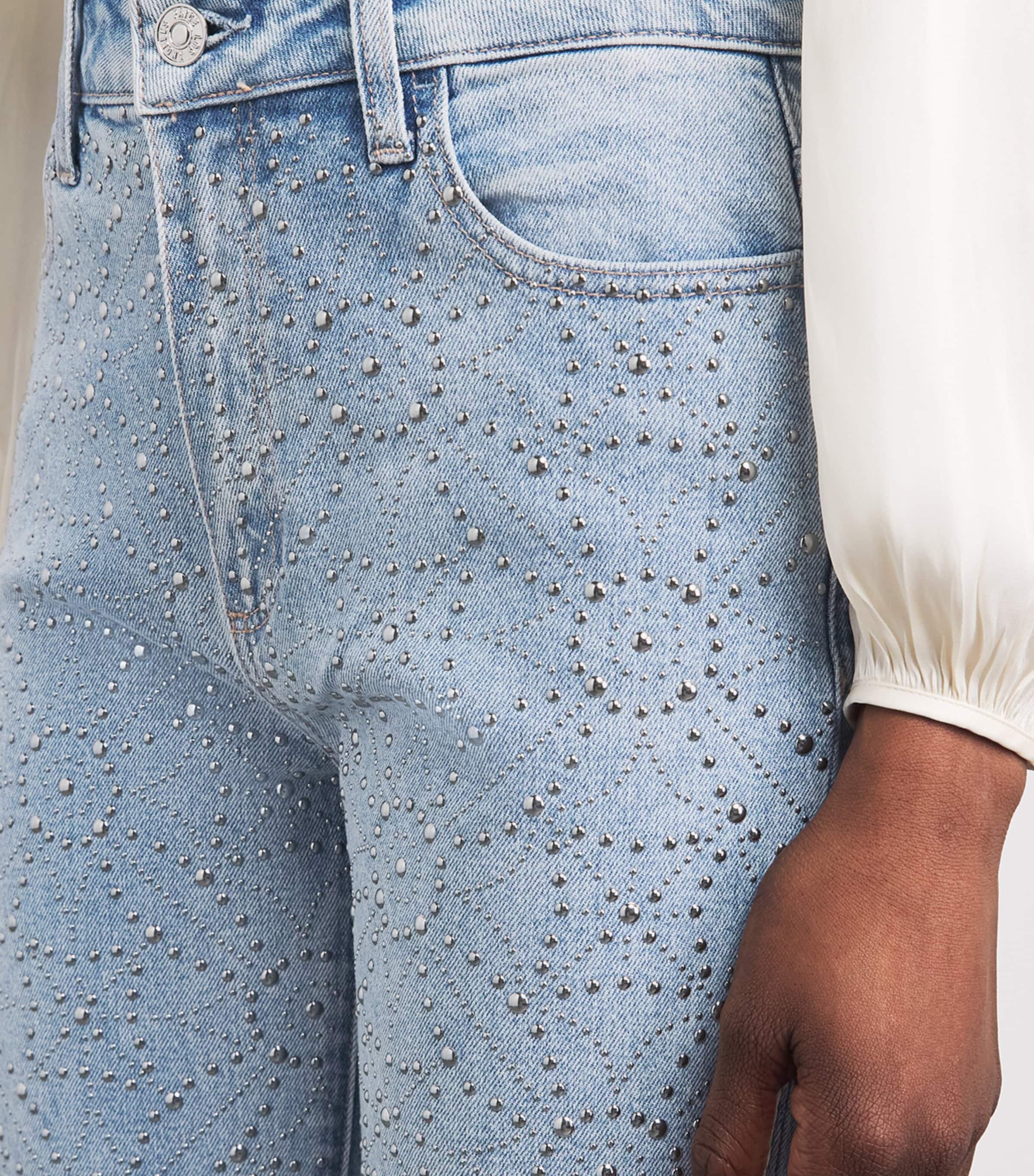 Sofia Flared Jeans FLORA EMBELLISHED Image 3