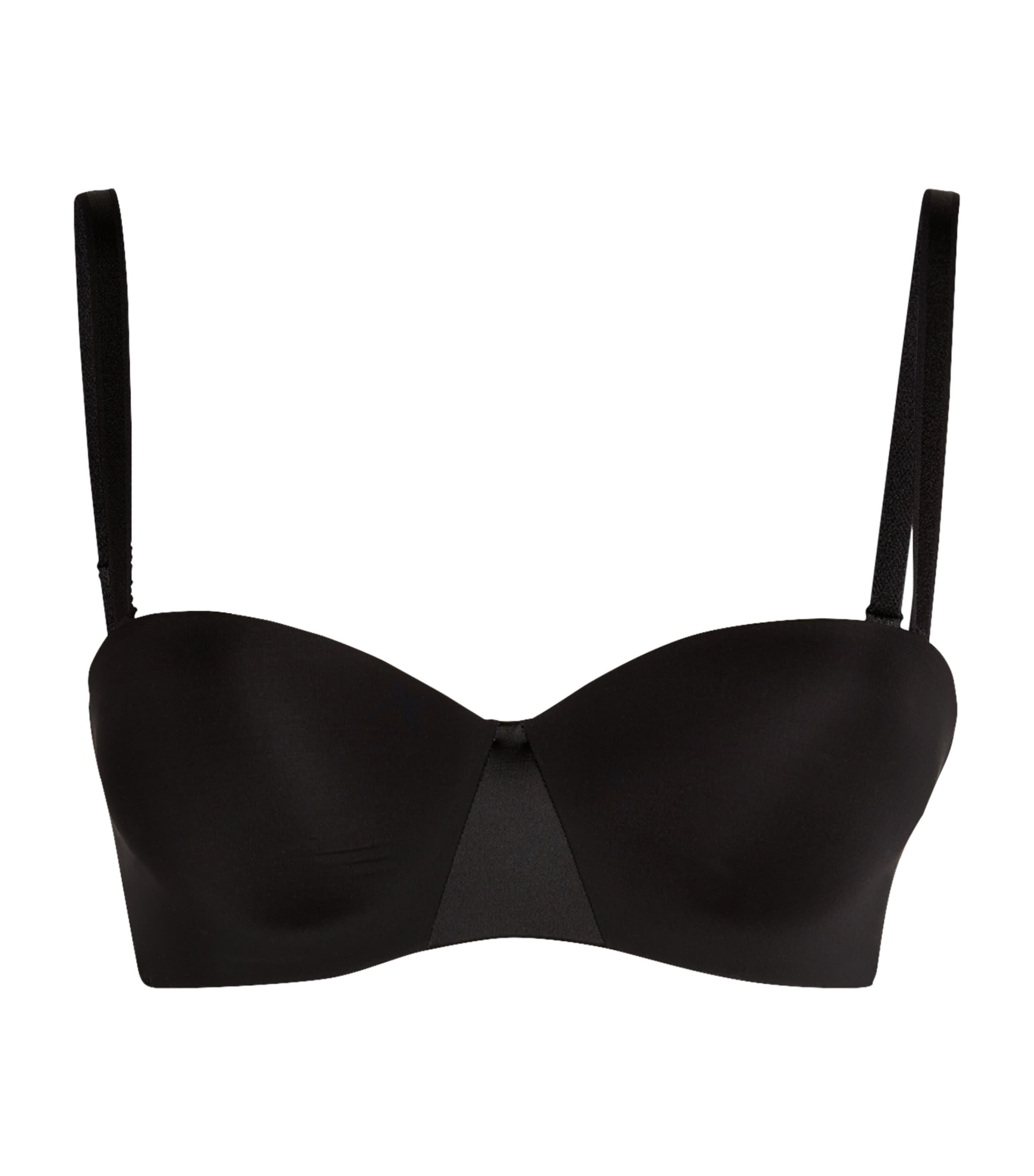 Shop Chantelle Strapless T-shirt Bra In Black