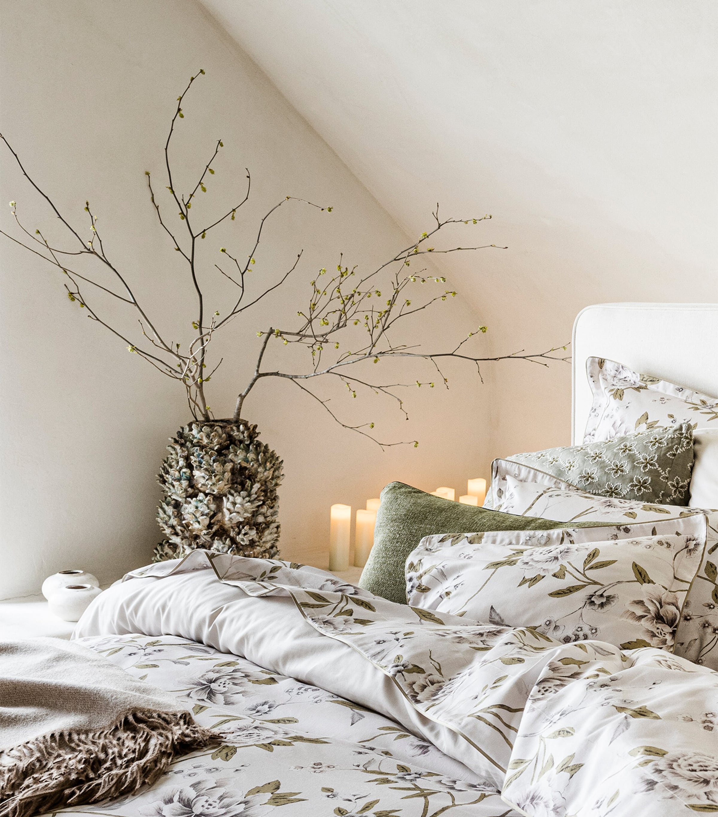 Alexandre Turpault Égérie Super King Duvet Cover (260cm x 220cm) Dawn Image 3