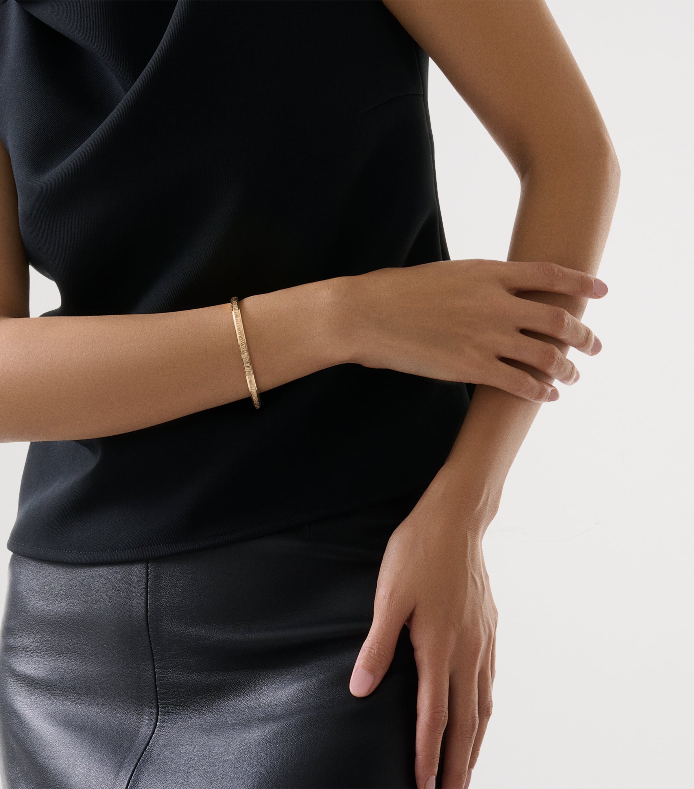 Rose Gold Possession Décor Palace Bangle ROSE GOLD Image 2