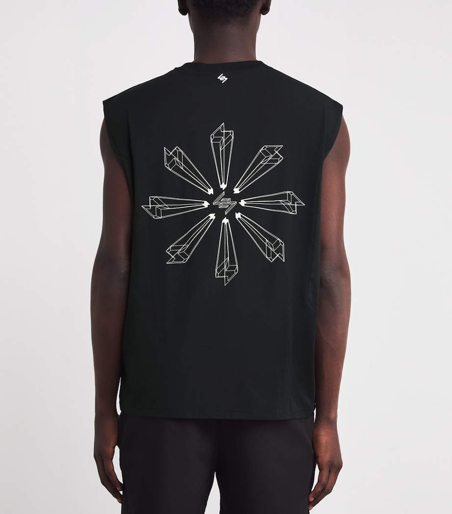 Uprising Oversized Tank Top BLACK Image 4