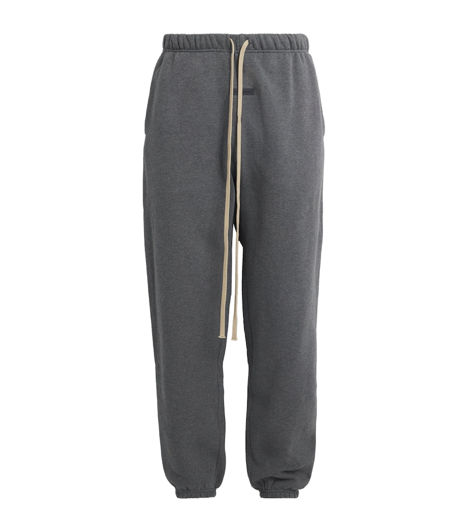Cotton-Blend Sweatpants CHARCOAL HEATHER Image 1