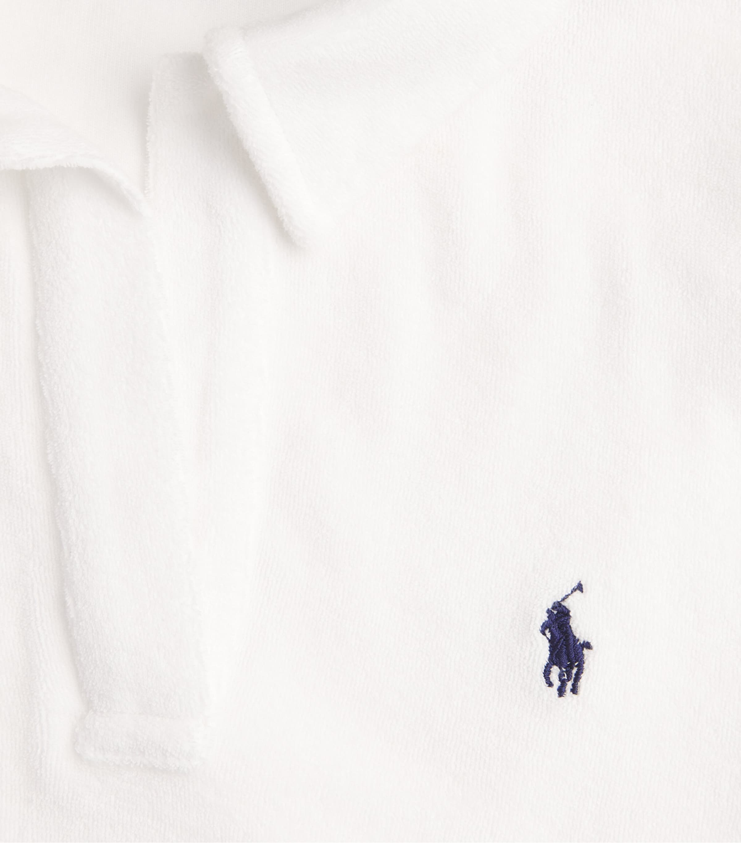 Polo Ralph Lauren Womens Organic Cotton Terry Polo Shirt and Shorts Set White Image 6