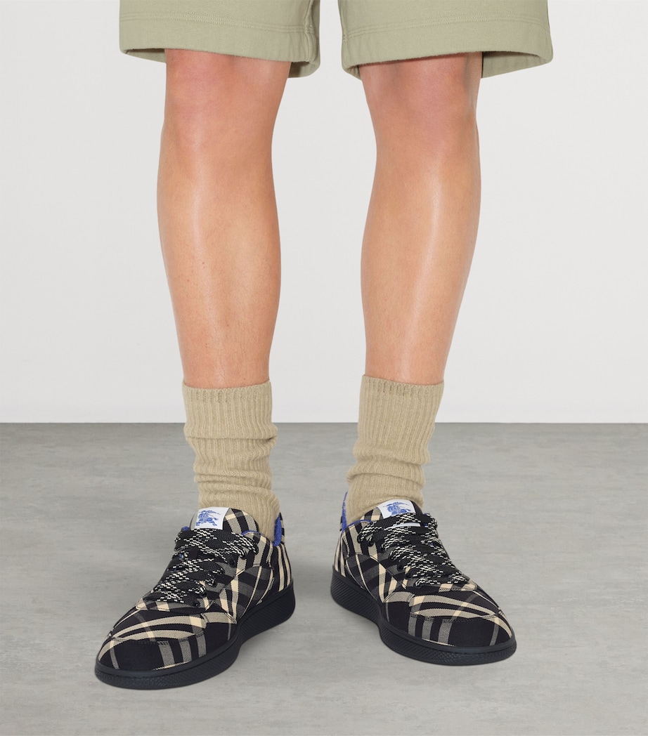 Check Terrace Sneakers BLACK IP CHK Image 2