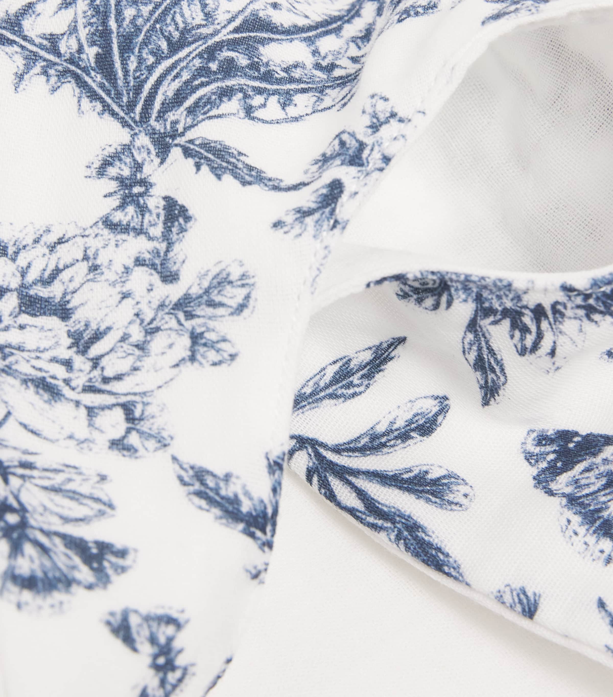 Cotton Two-Tone Bib 04MARINE Image 3