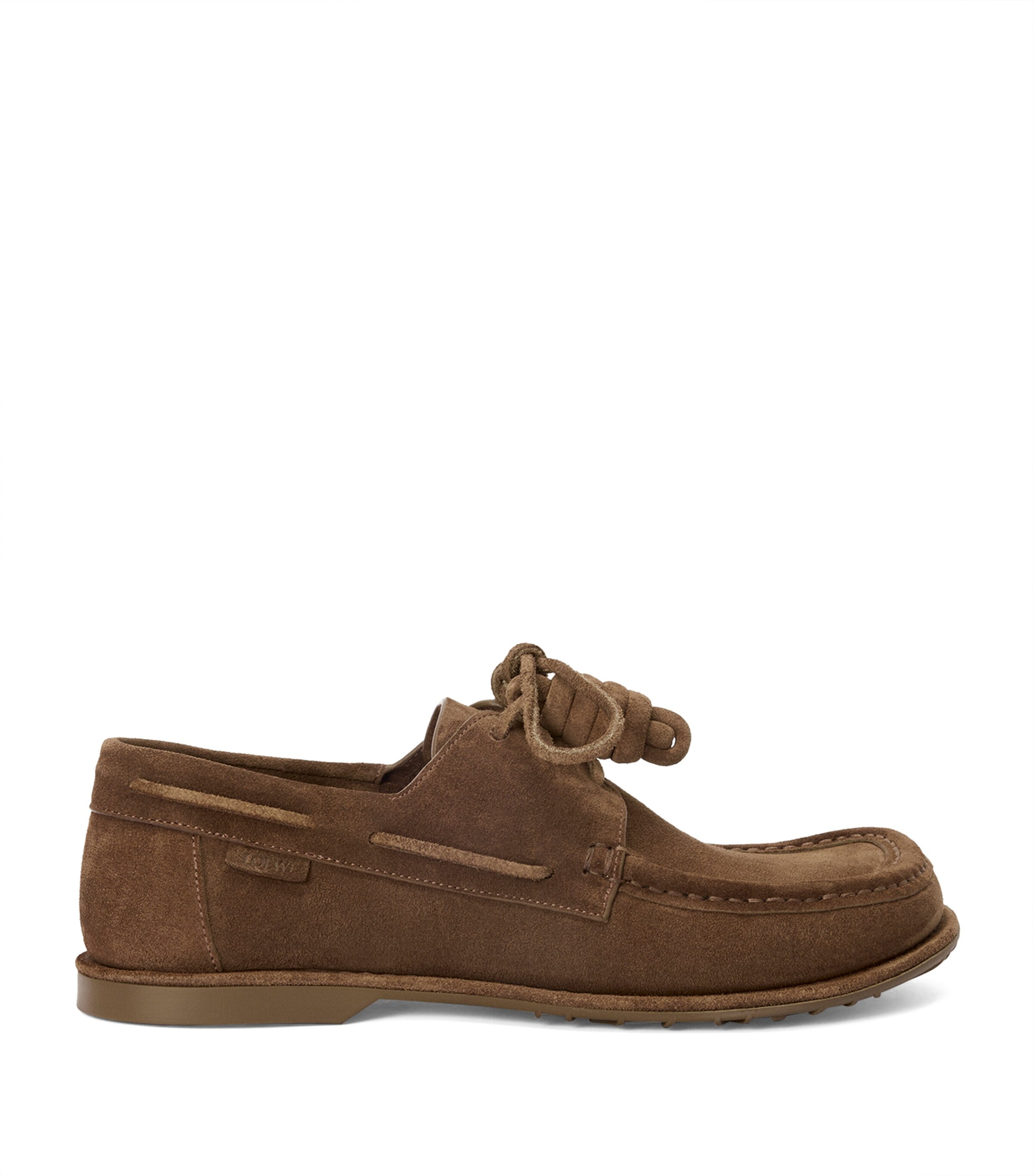 LOEWE x Paula's Ibiza Suede Campo Boat Shoes | Harrods US