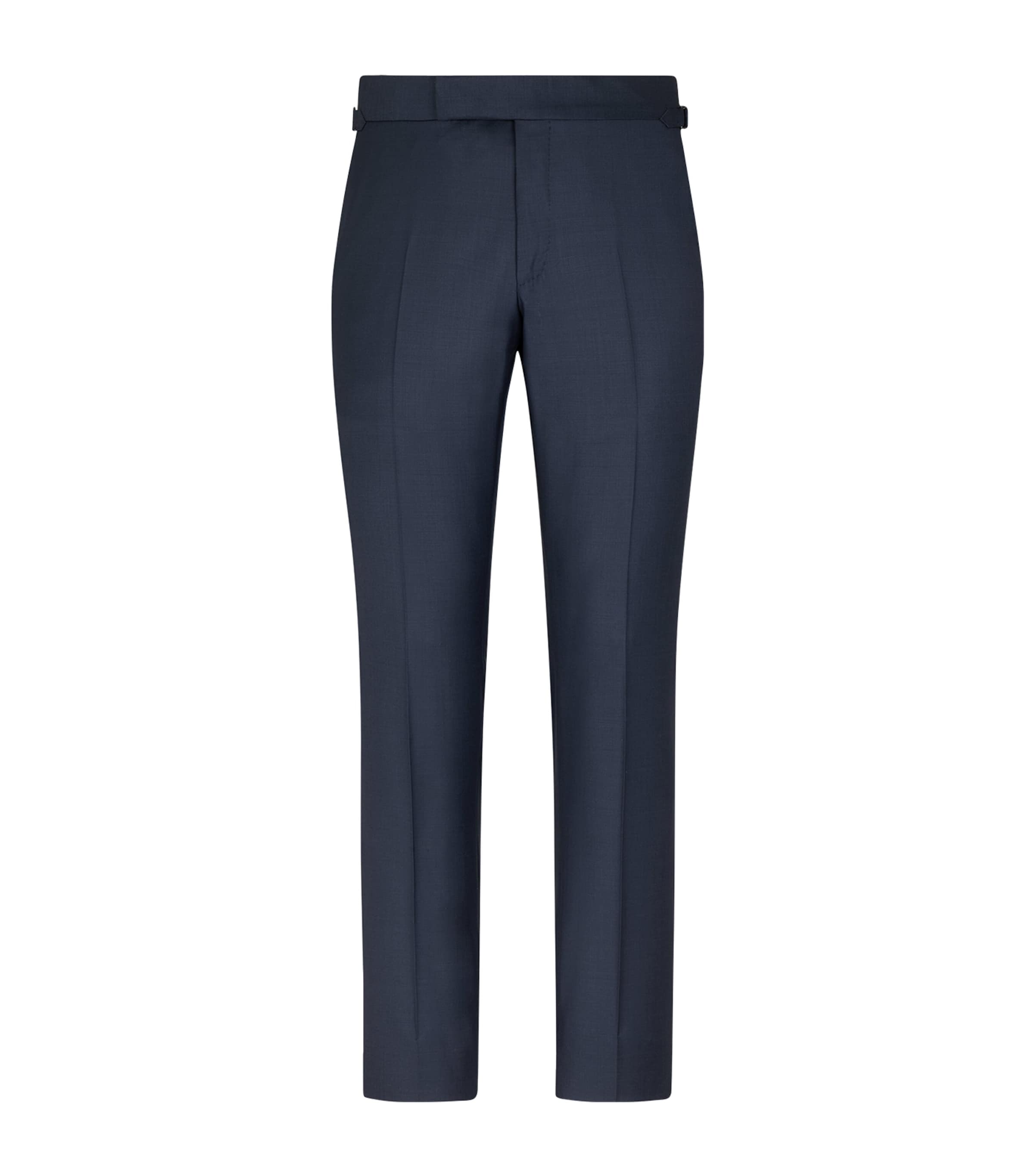 Wool Super 110s Sharkskin Shelton 2-Piece Suit HB825 Image 2