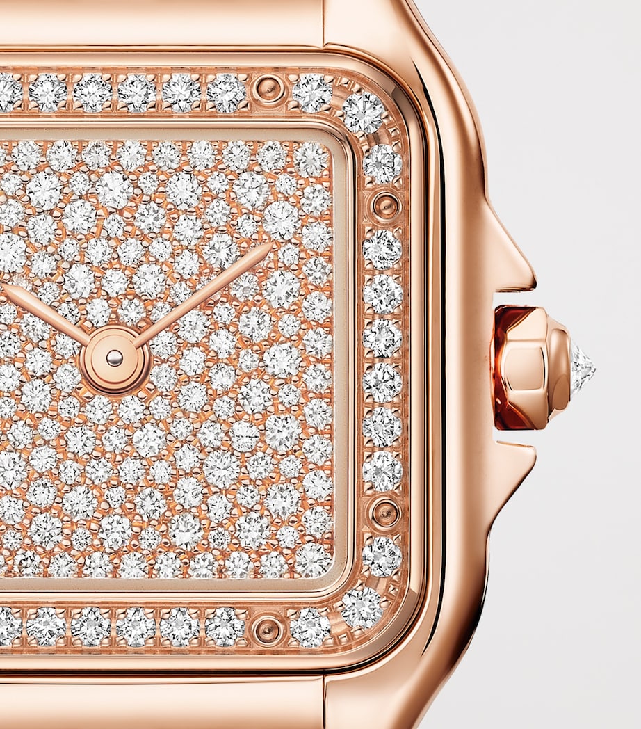 Rose Gold and Diamond Panthère de Cartier Watch 22mm ROSE GOLD Image 4