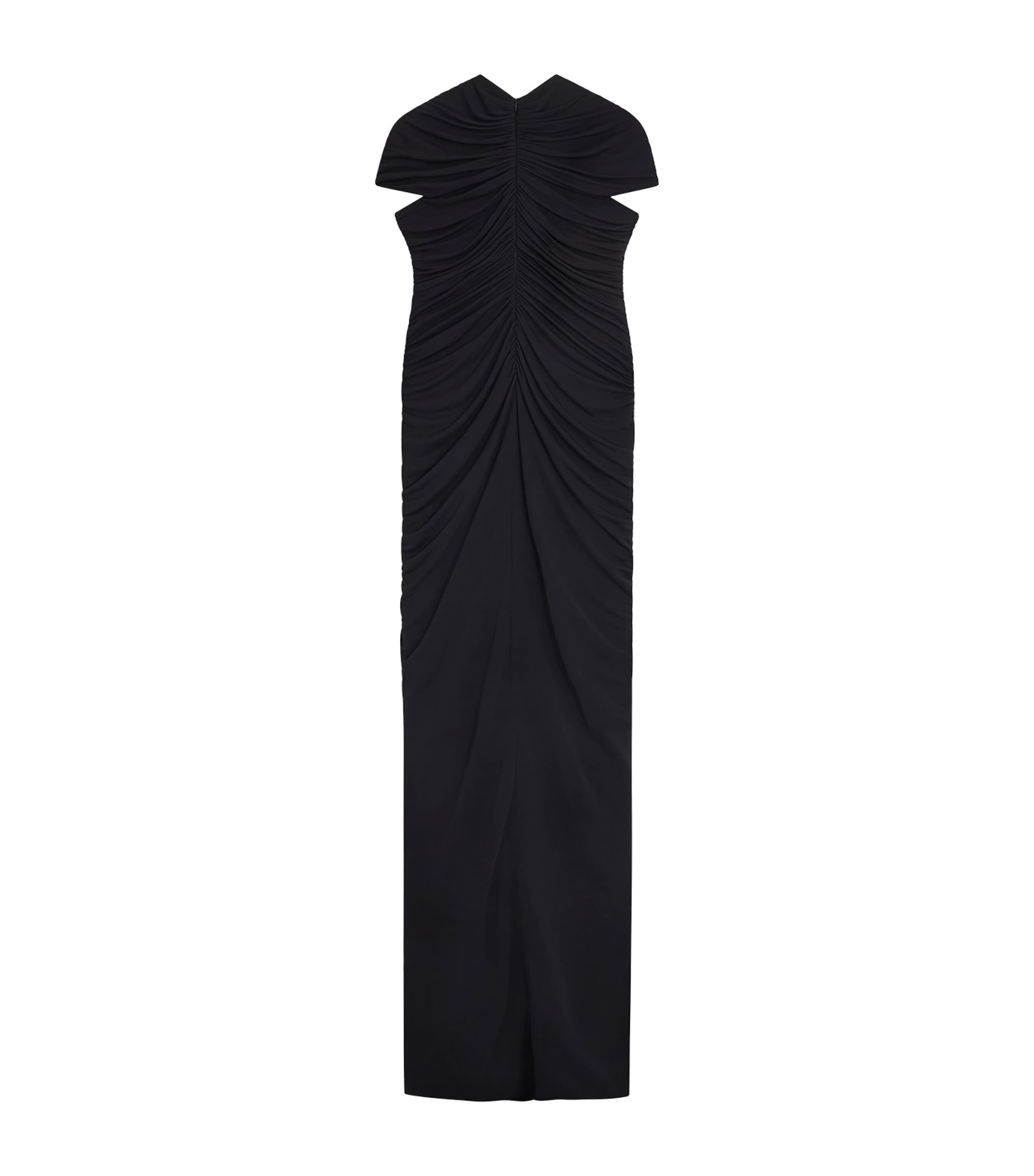 Schiaparelli Womens Keyhole Maxi Dress Black Image 2