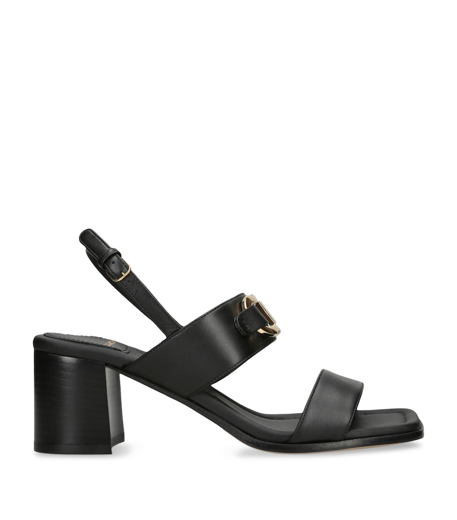 Leather Lou Sandals 55 BLACK/COMB Image 1