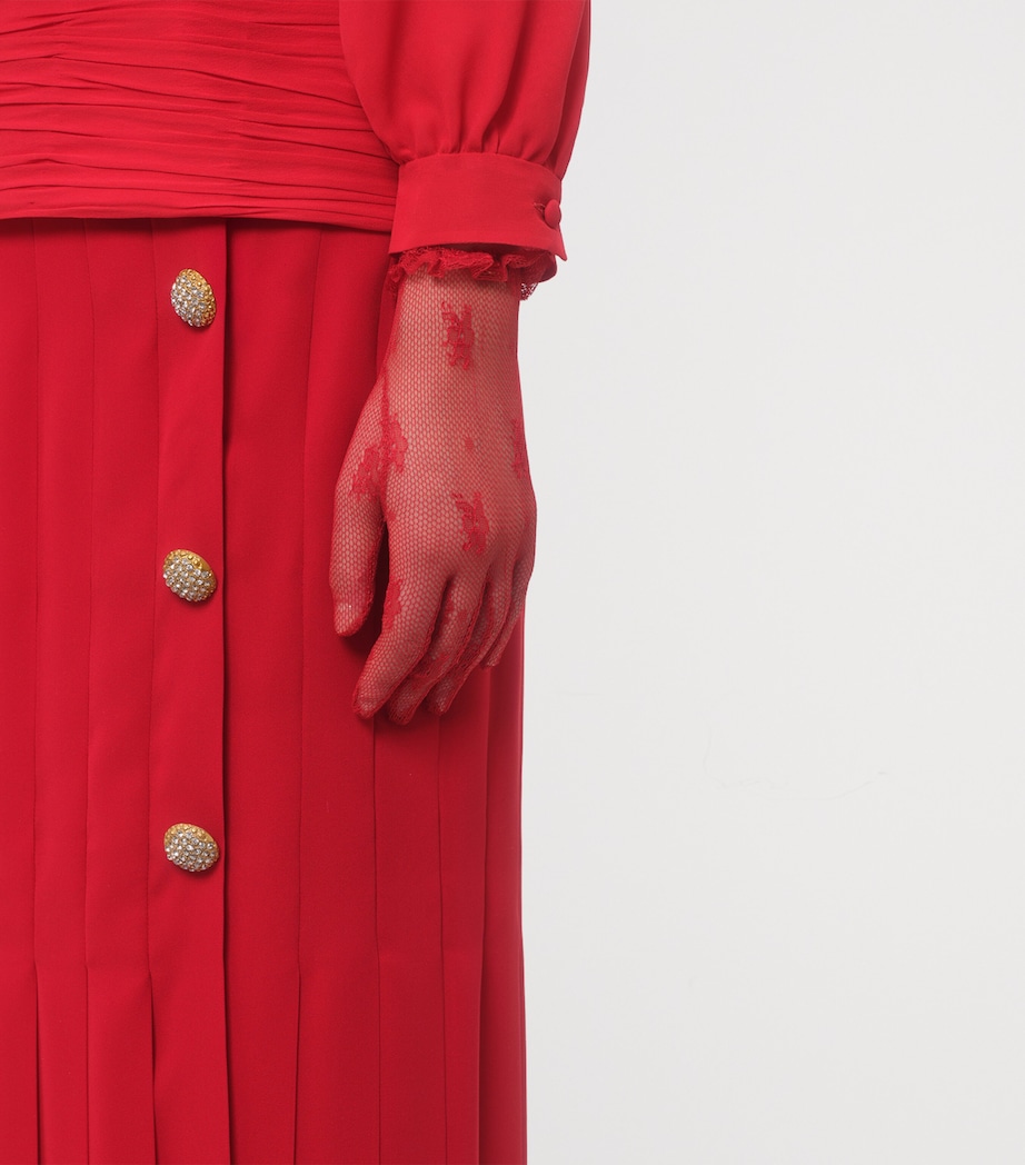 Lace VLogo Signature Gloves BLT Image 2