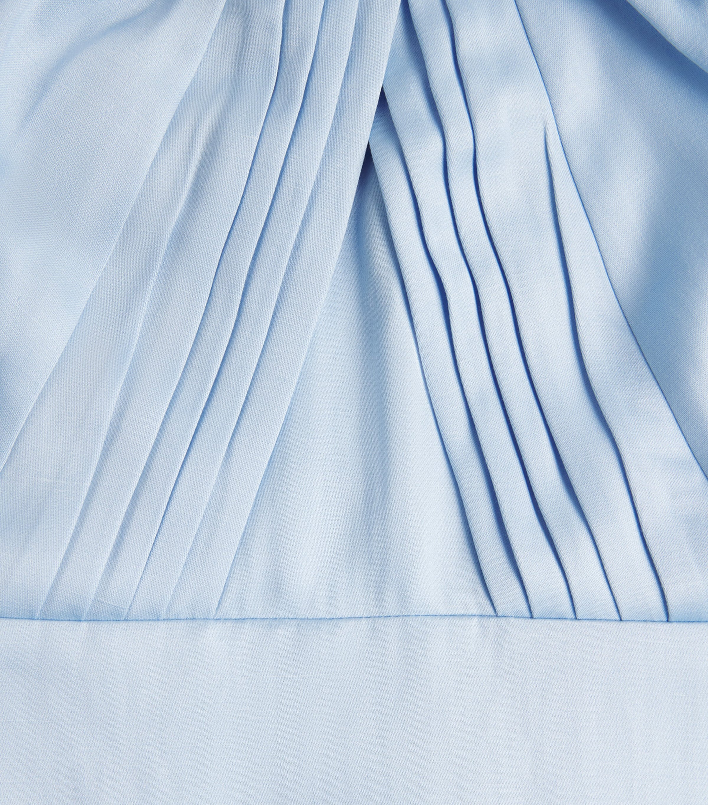 Sandro Paris Womens Satin Maxi Dress Blue Sky Image 6