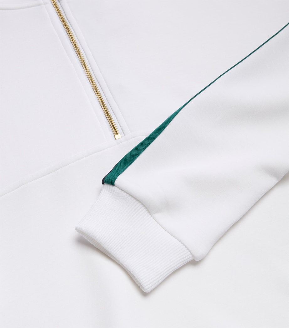 Raymar Half-Zip Sweatshirt WHITE/NAVY/FOREST Image 2