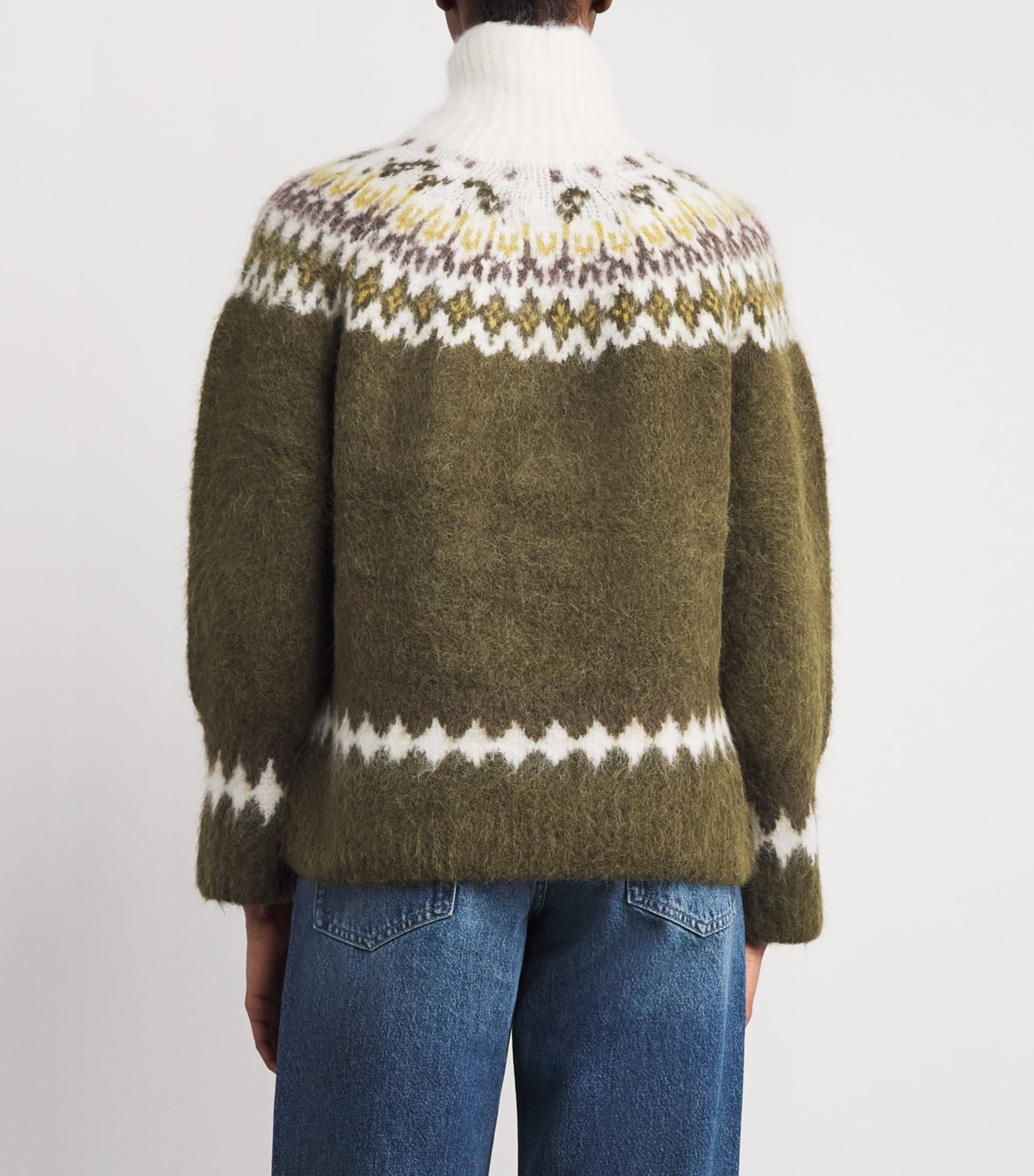 Alpaca-Blend Jacquard Beth Sweater ARMMT Image 4