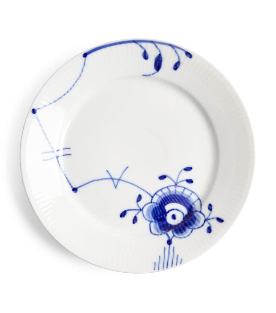 Blue Fluted Mega Plate (22cm) BLUE Image 1