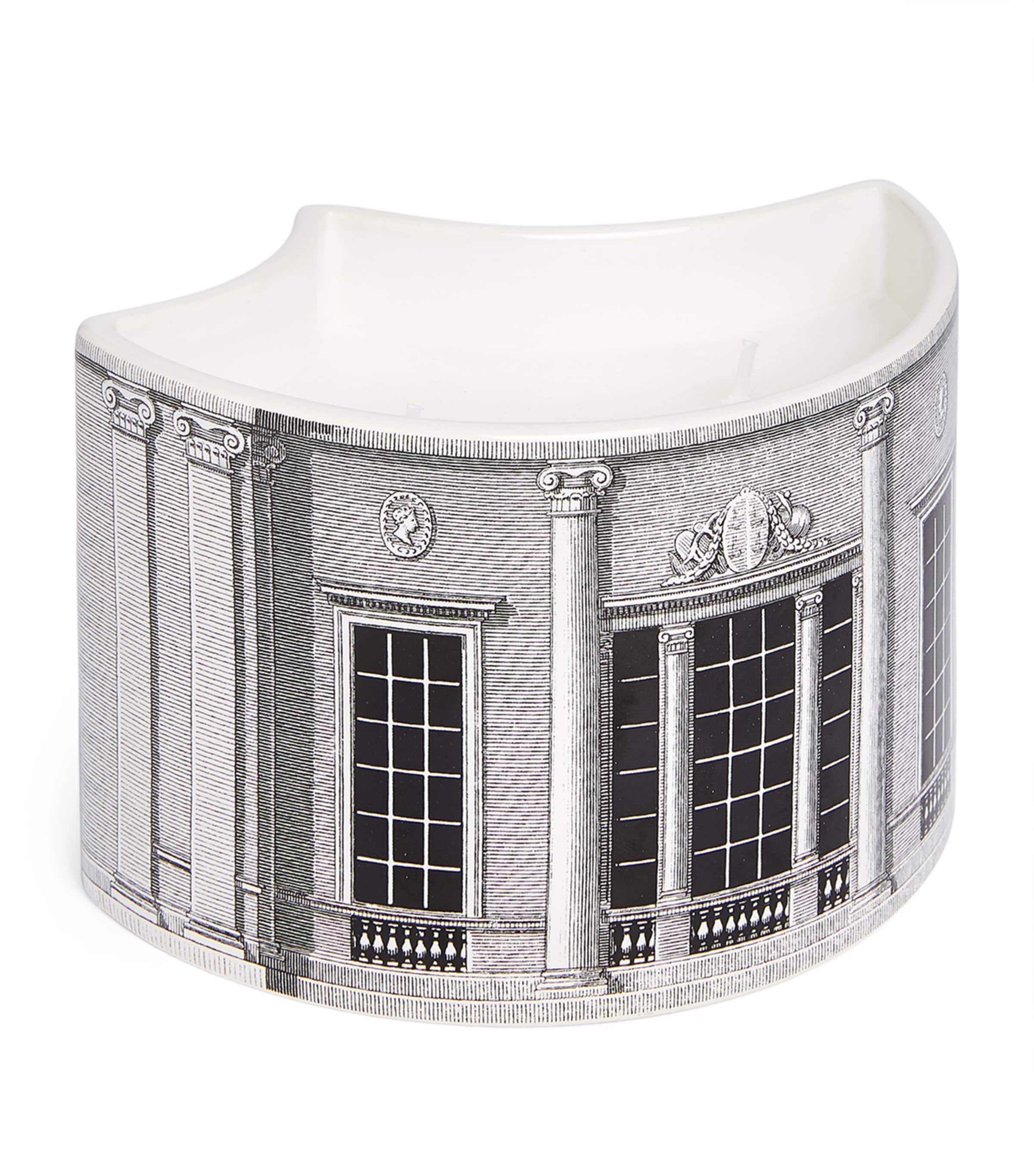 Fornasetti Architettura Vase Candle (530g) | Home Accessories | Candles | Designers | Fornasetti