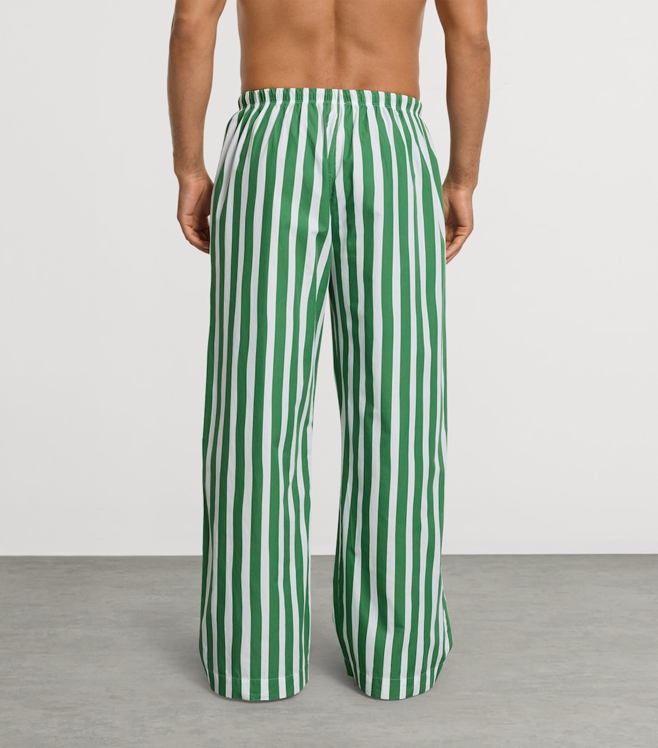 Hanro Womens x Charlotte Adam Stripe Lounge Trousers Souvenir Stripes Image 3