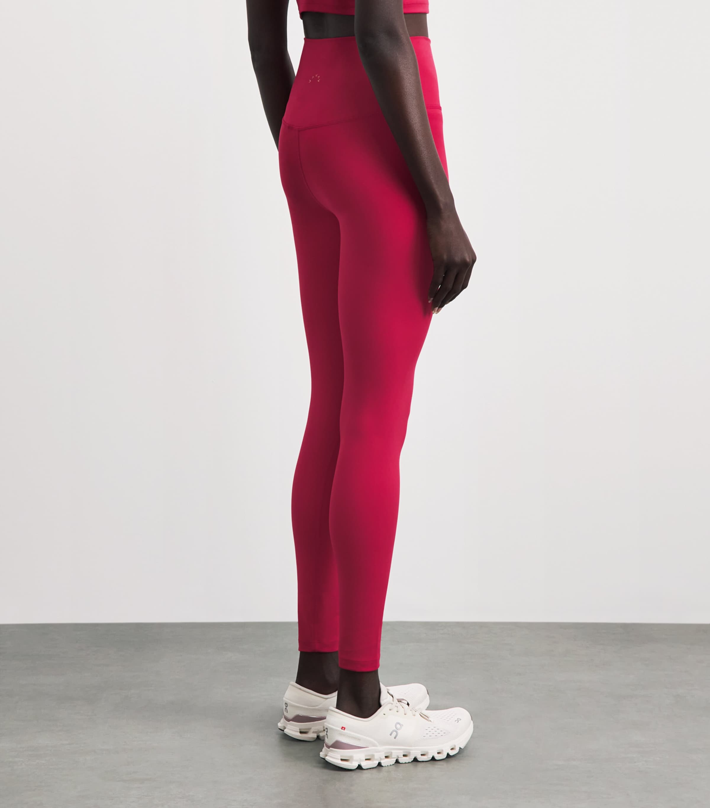 Varley Womens FreeSoft High-Rise Sports Leggings Rich Raspberry Image 5