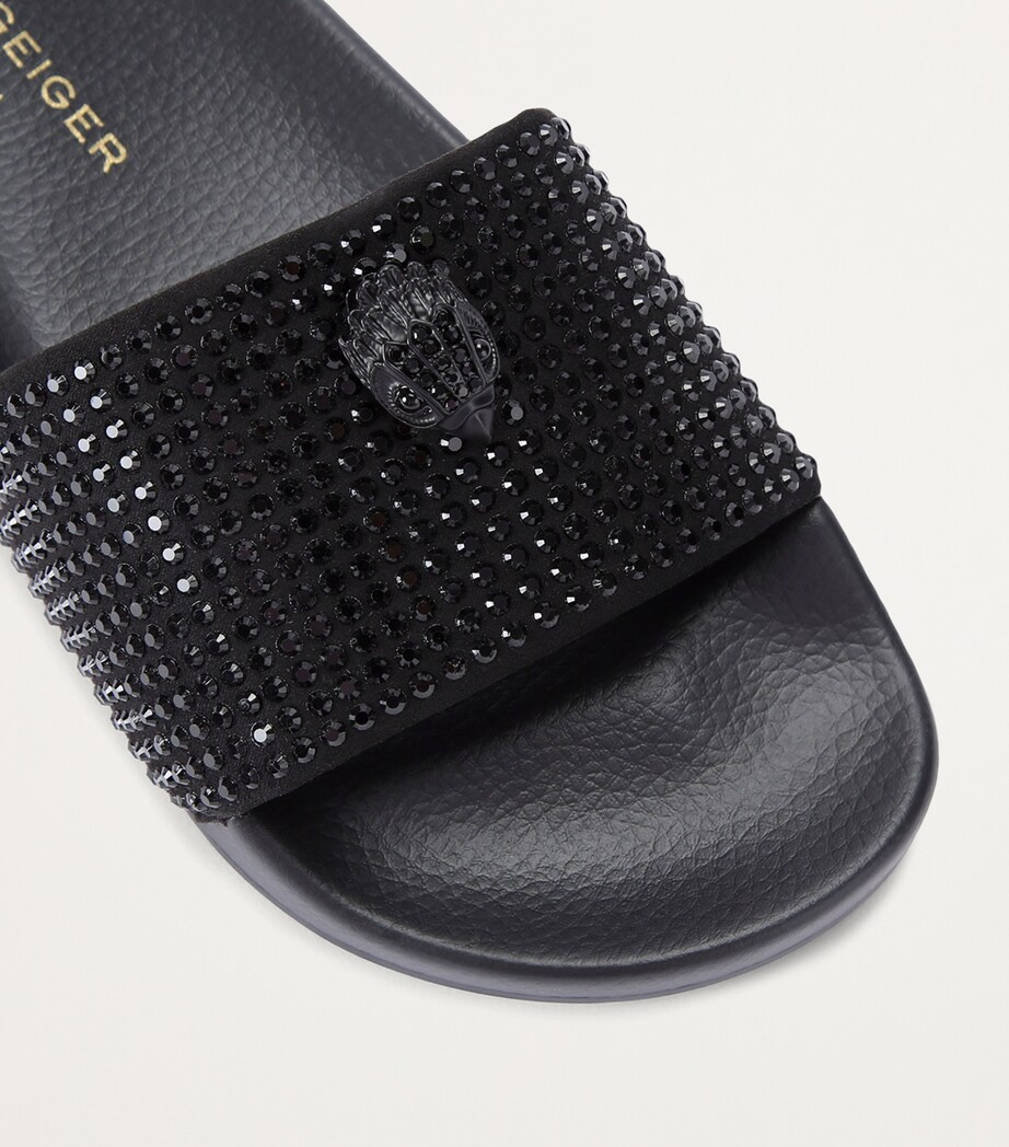 Meena Eagle Slides BLACK Image 4