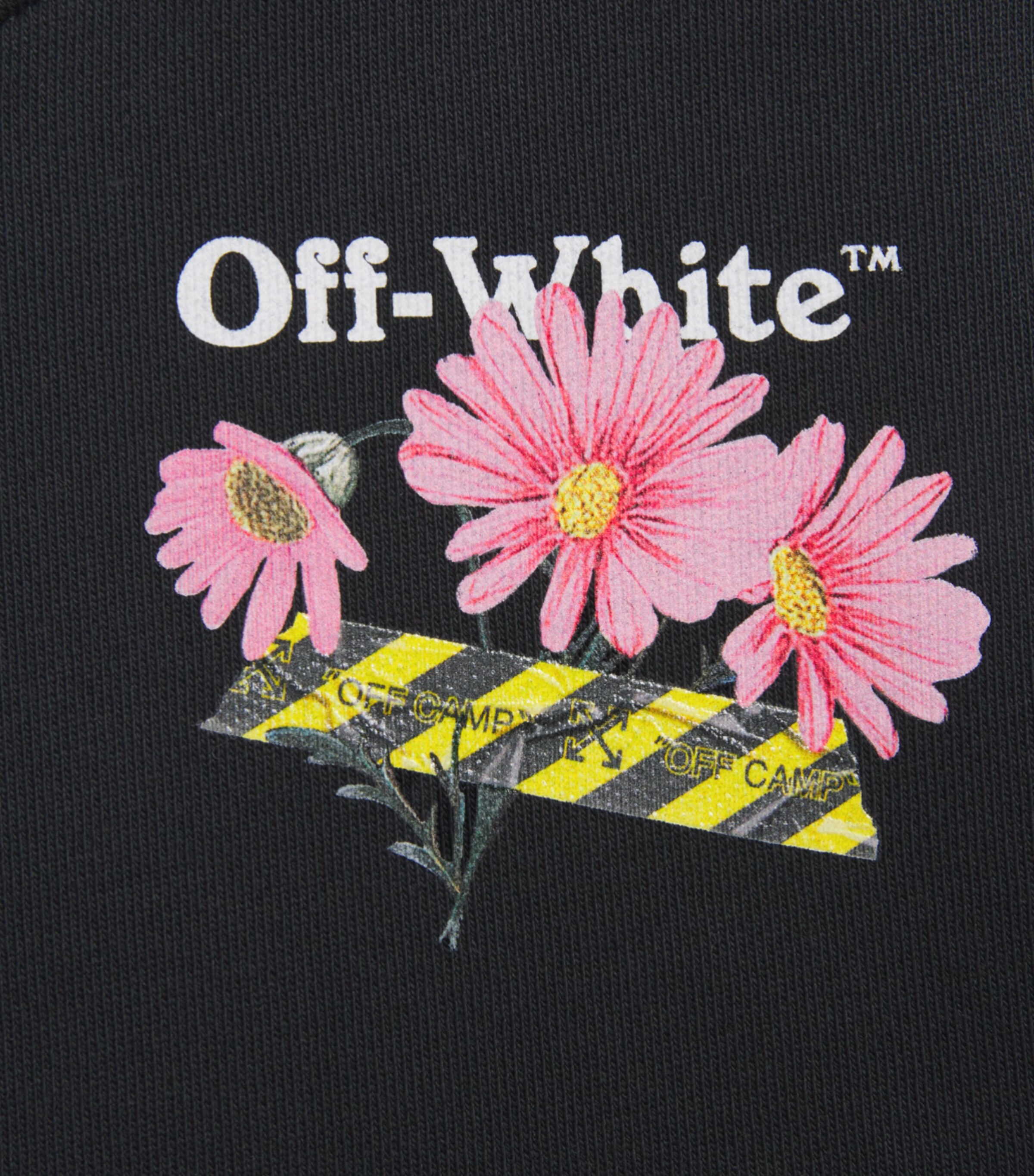 Off-White Kids Daisy Tape Sweatshirt (4-12+ Years) Black Image 3