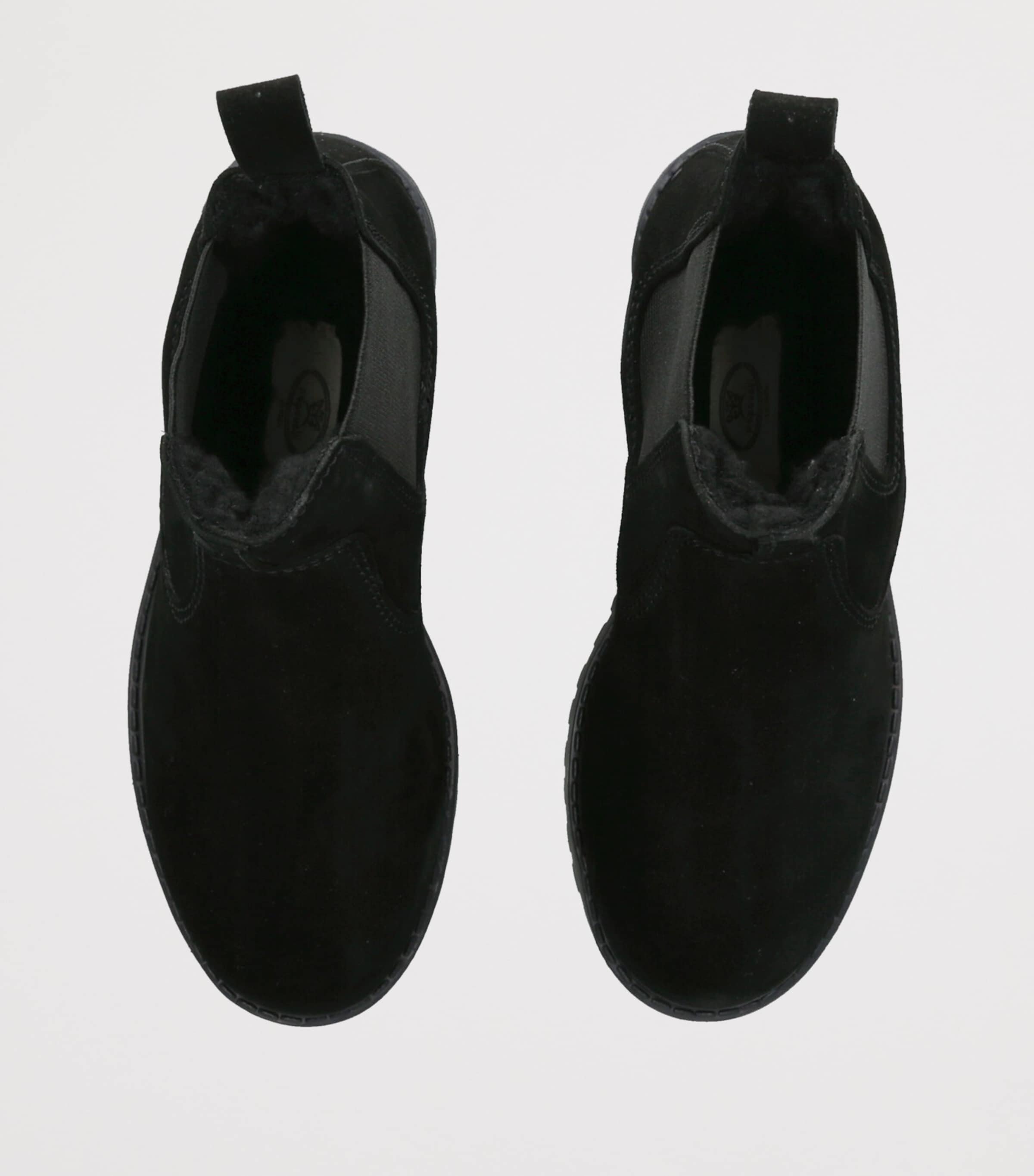 Suede Oscar Boots BLACK Image 4