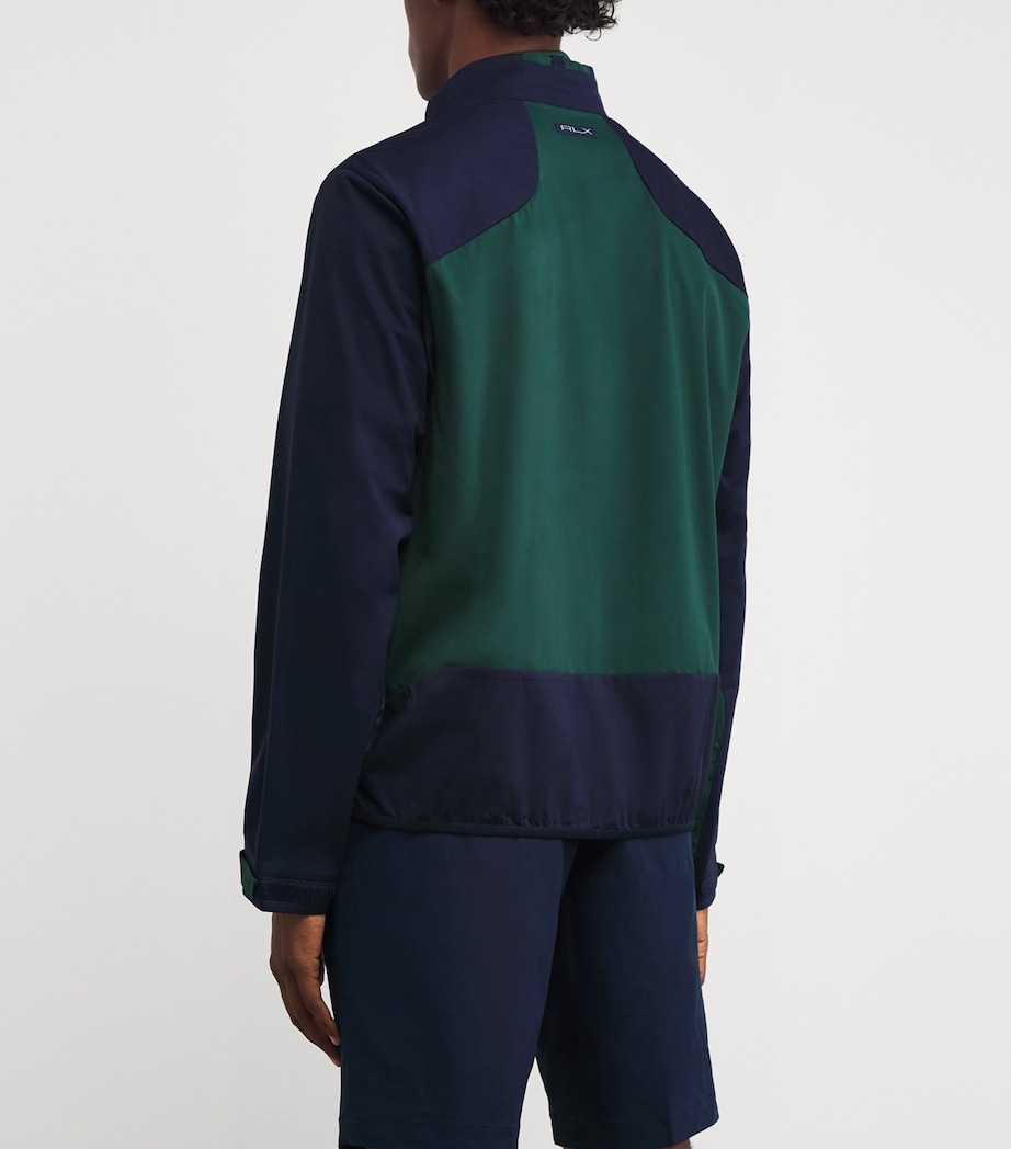 Colour-Block Packable Jacket REFINED NAVY Image 4