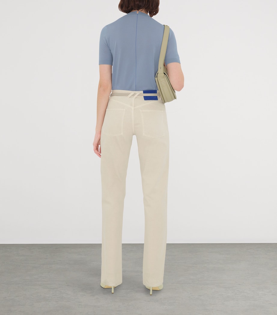 Wool High-Neck Sweater Top GALE Image 3