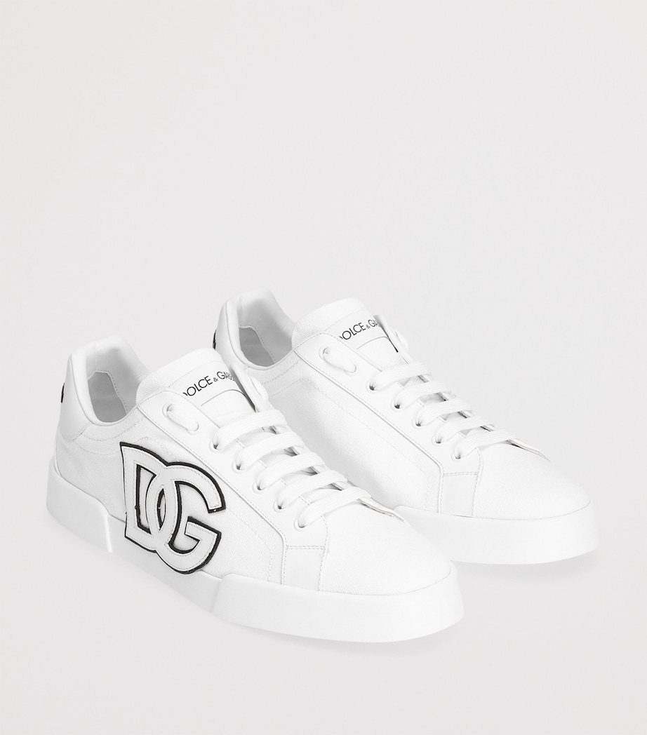 Portofino Low-Top Sneakers 8T907-WHITE/BLACK Image 2