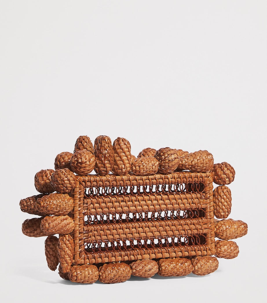 Rattan Akira Clutch Bag NATURAL Image 3