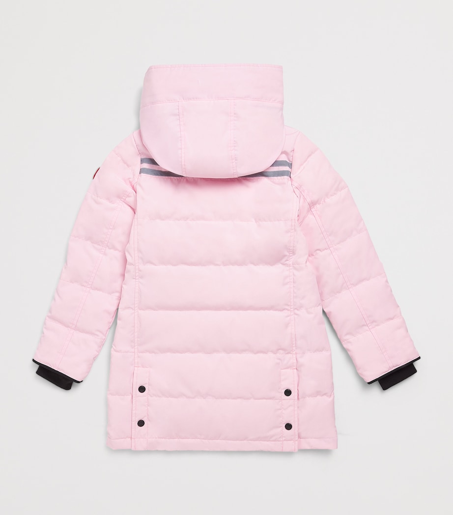 Canada Goose Kids Down Juniper Parka (7-16 Years) Bloom Pnk Fl Rose Image 2