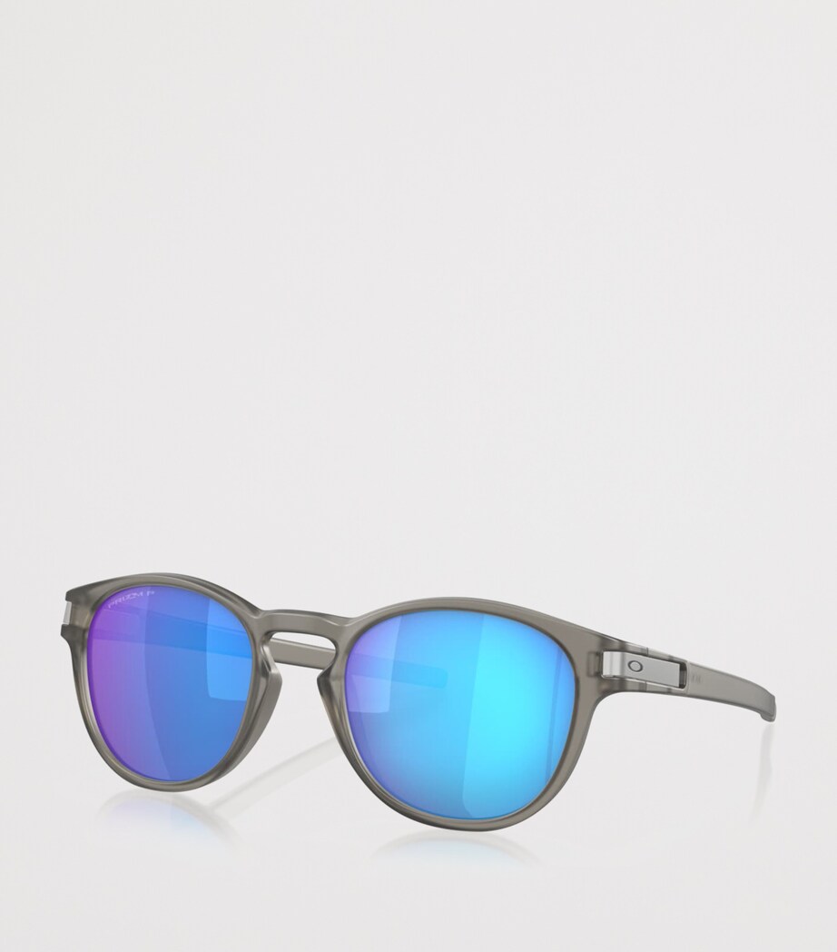 Oakley Latch Round Sunglasses Grey Image 2