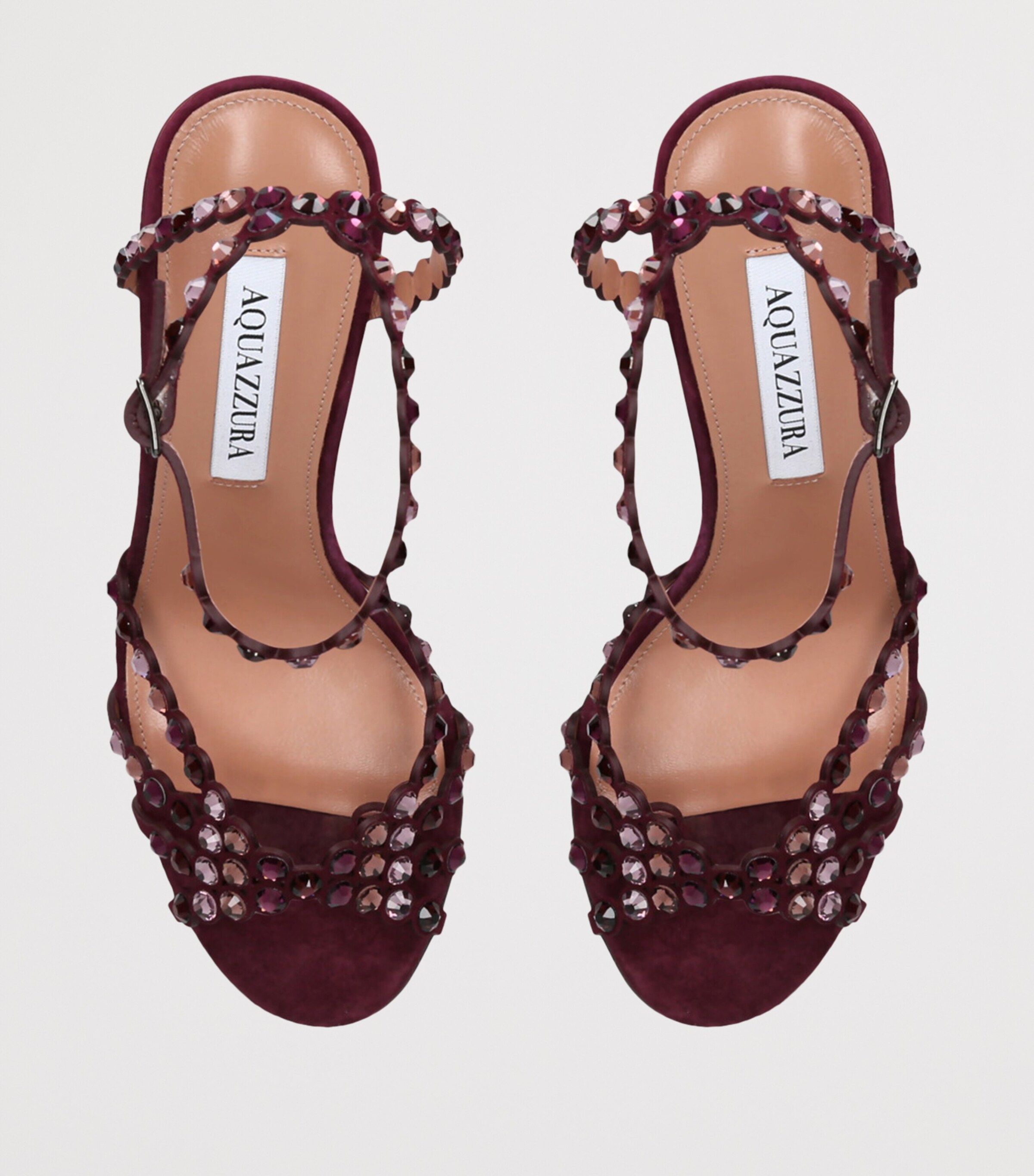 Suede Tequila Sandals 85 PURPLE Image 4