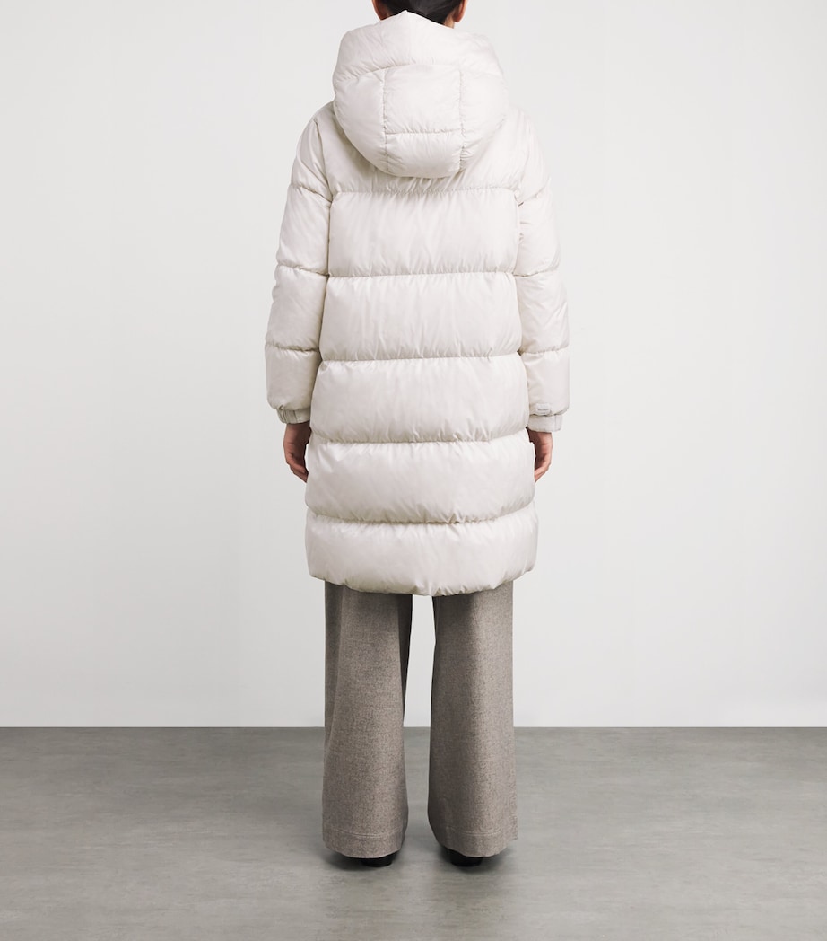 The Cube Quilted Parka WHITE Image 4