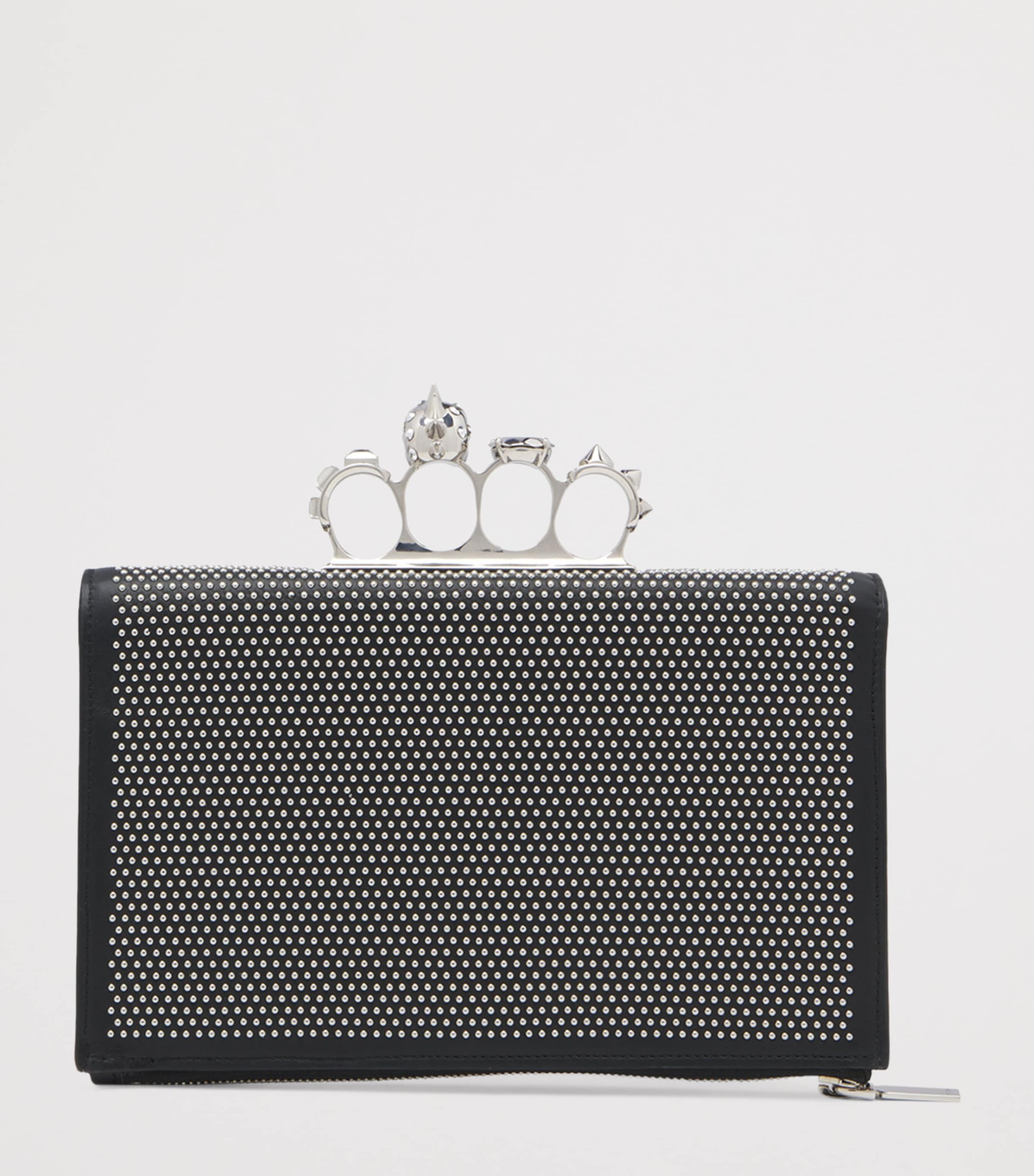 McQueen Skull Four-Ring Pouch Image 4