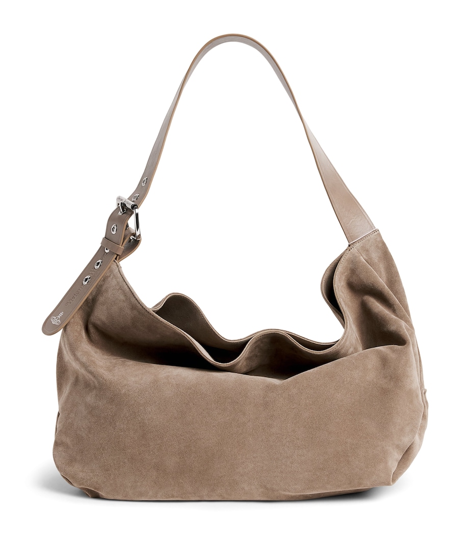 Vivienne Westwood Large Maxime Shoulder Bag Stone Image 1