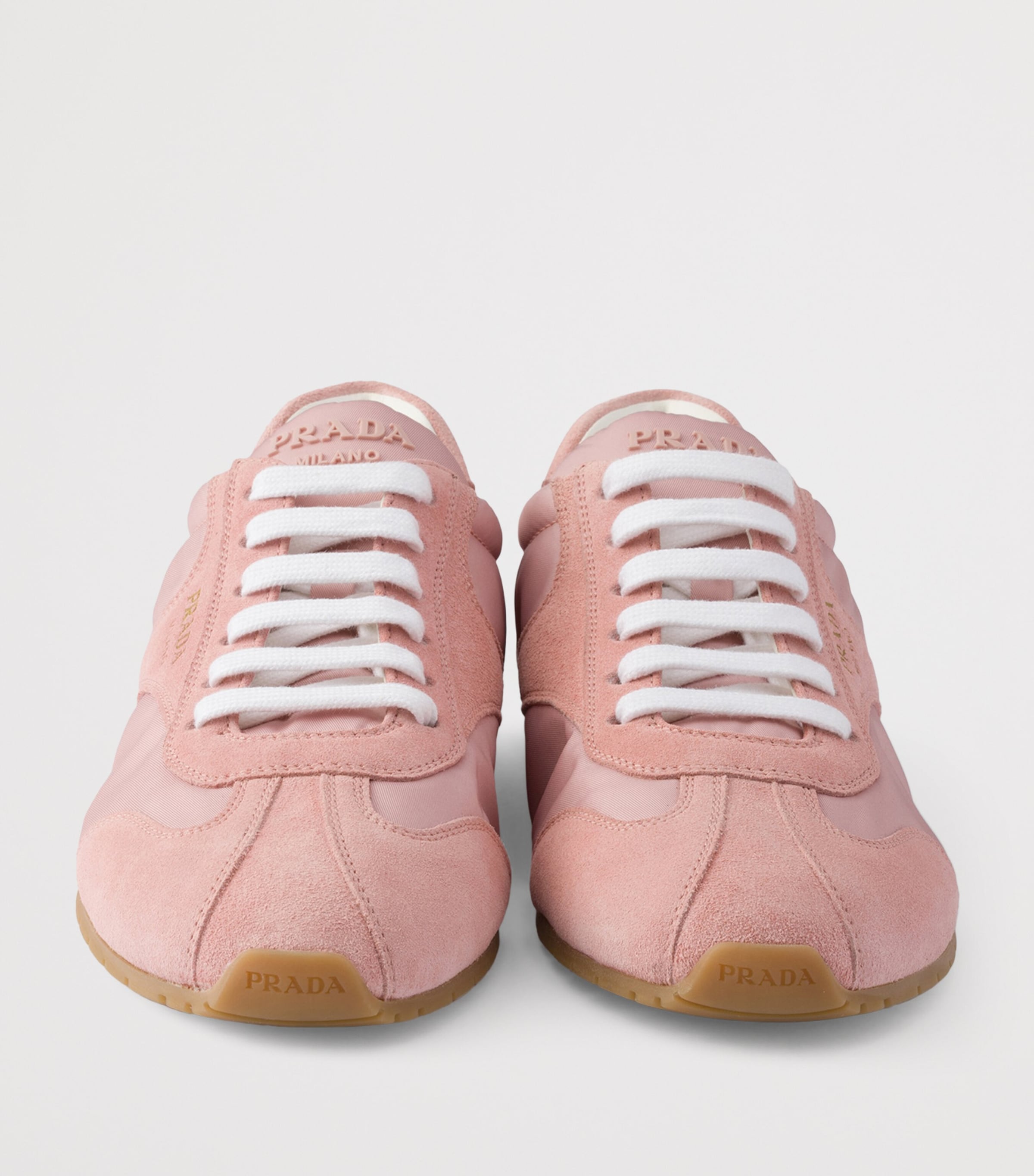 Re-Nylon and Suede Sneakers F0924 Image 5