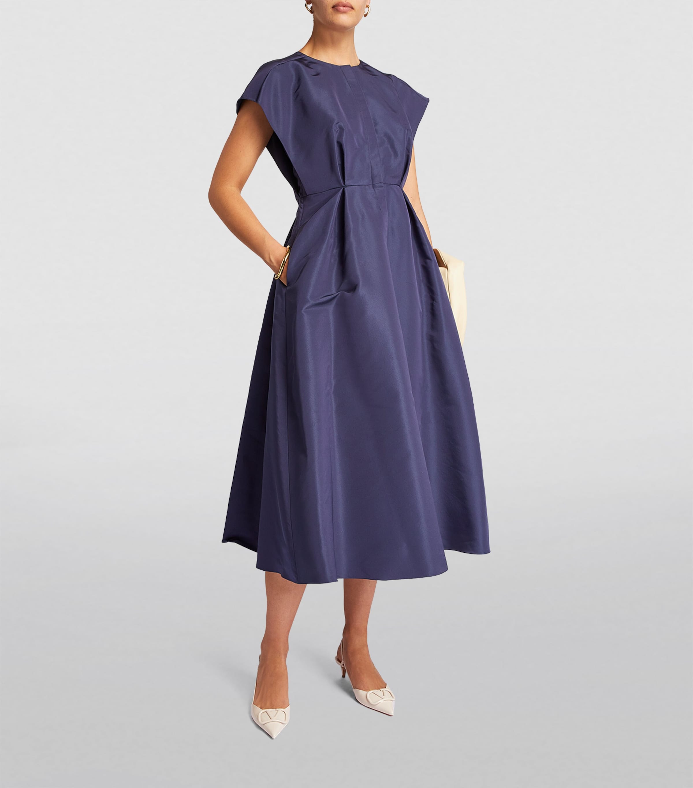 VLOGO Slingback Pumps 40 CREAM Image 6