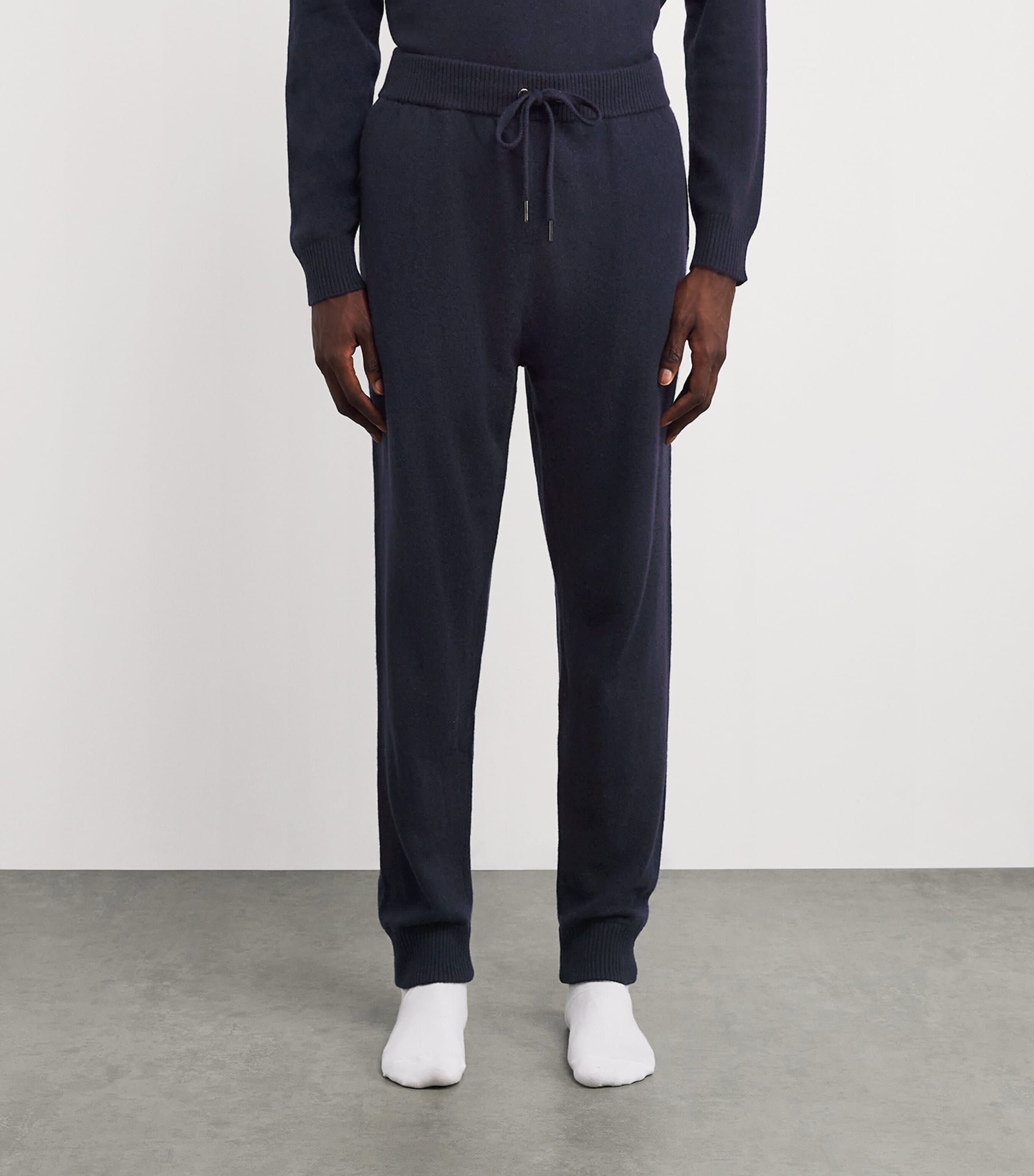 Cashmere Finley Sweatpants NAVY Image 3