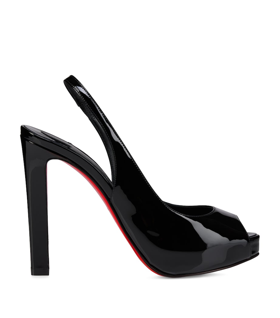 Christian Louboutin Lady Fanny Sling Patent Leather Slingback Pumps 120 Image 1