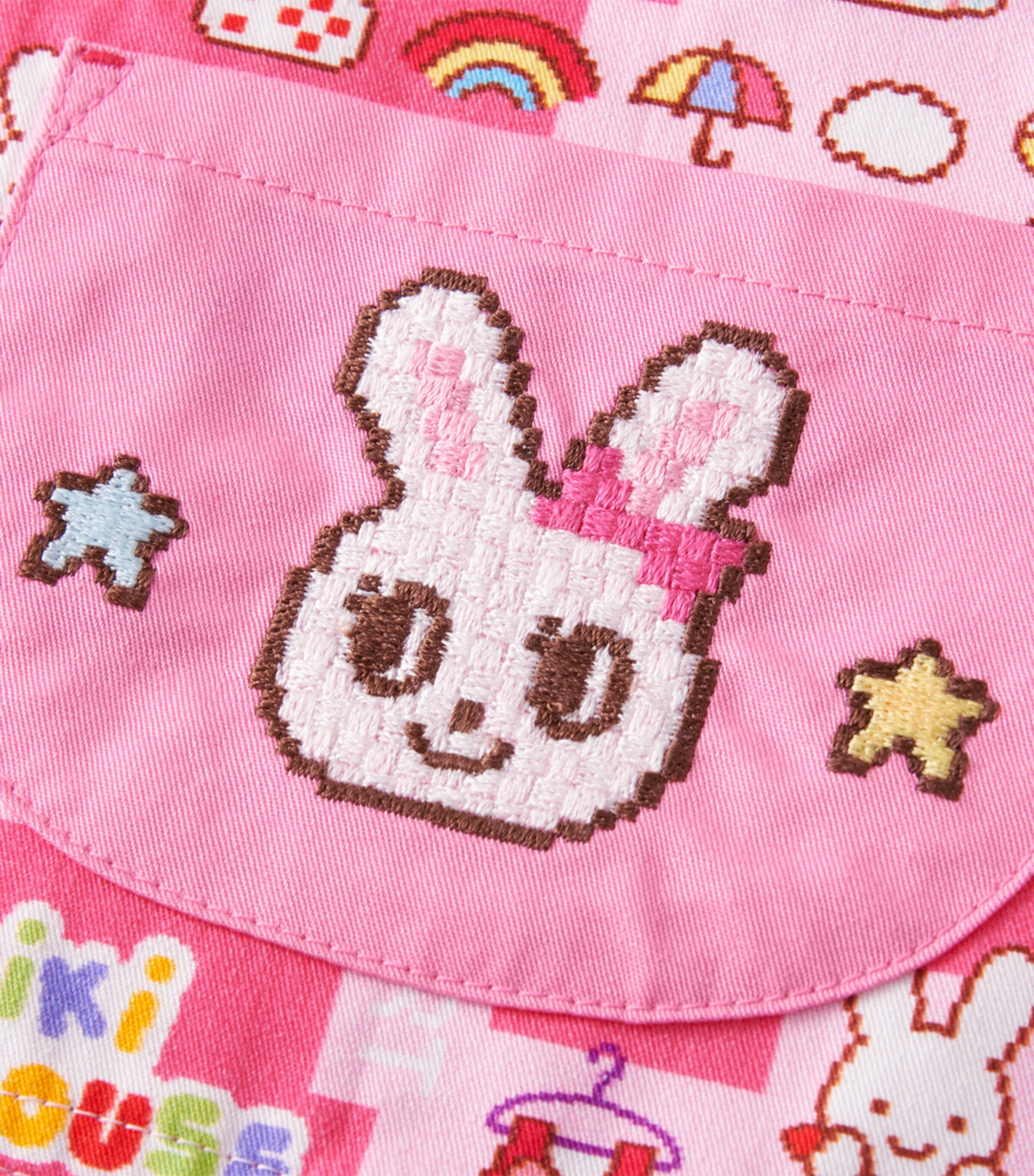 Miki House Pixel-Art Dress (6-24 Months) Image 8