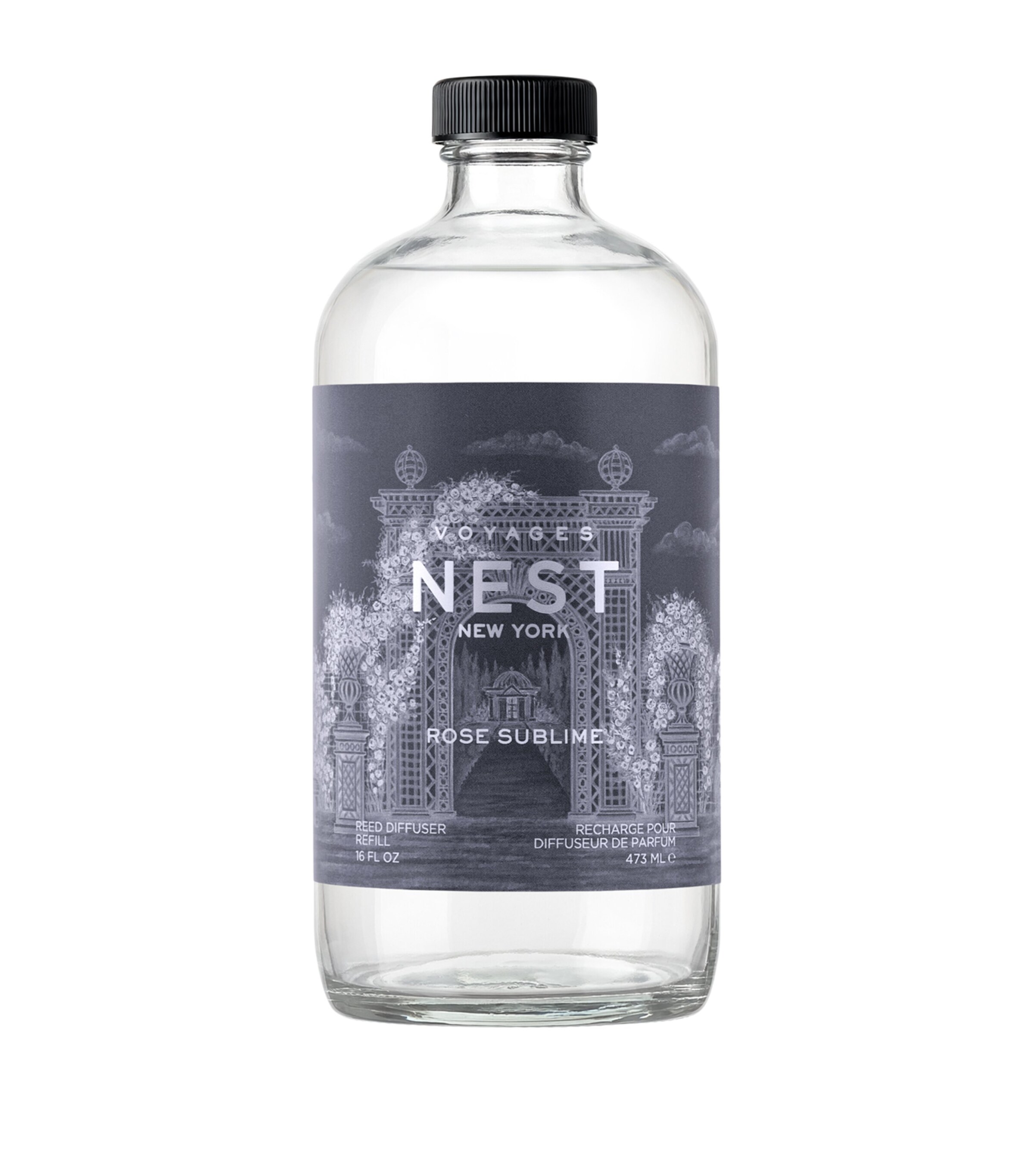 NEST New York VOYAGES Rose Sublime Diffuser – Refill Clear Image 2