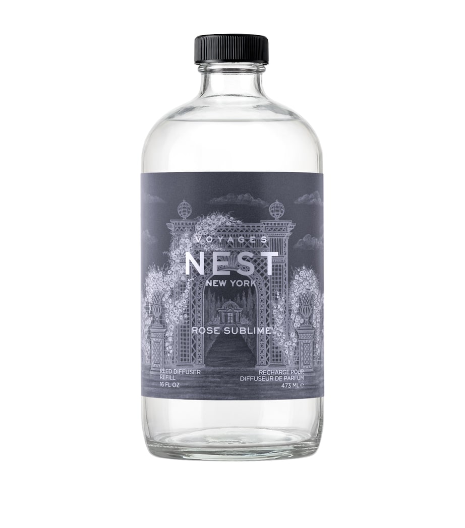 NEST New York VOYAGES Rose Sublime Diffuser – Refill Clear Image 2