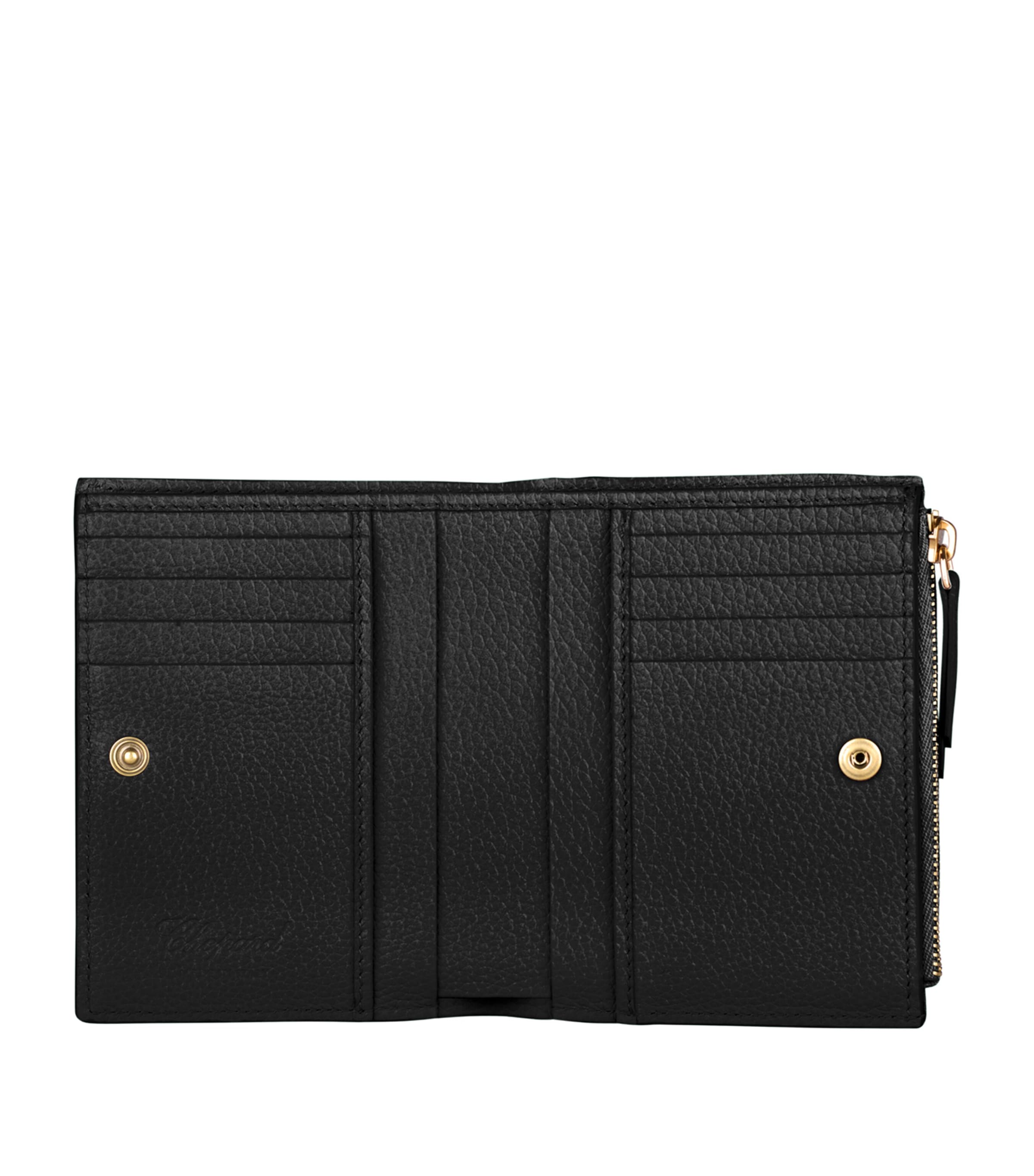 Chopard Medium Leather Classic Wallet Black Image 2